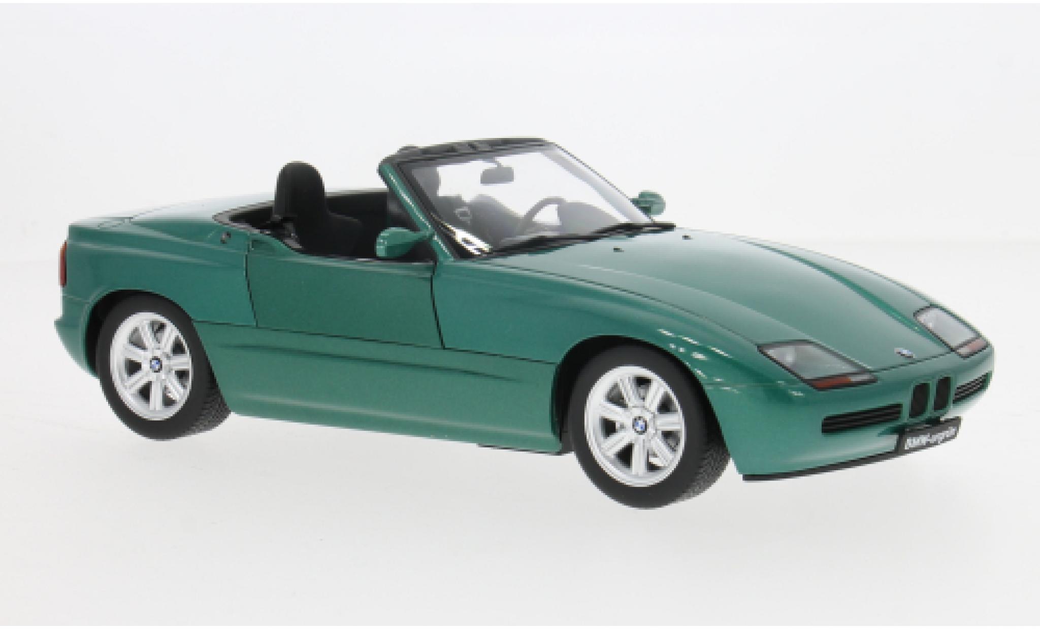 Bmw Z1 I Minichamps grün 1988 1:18 modellautos