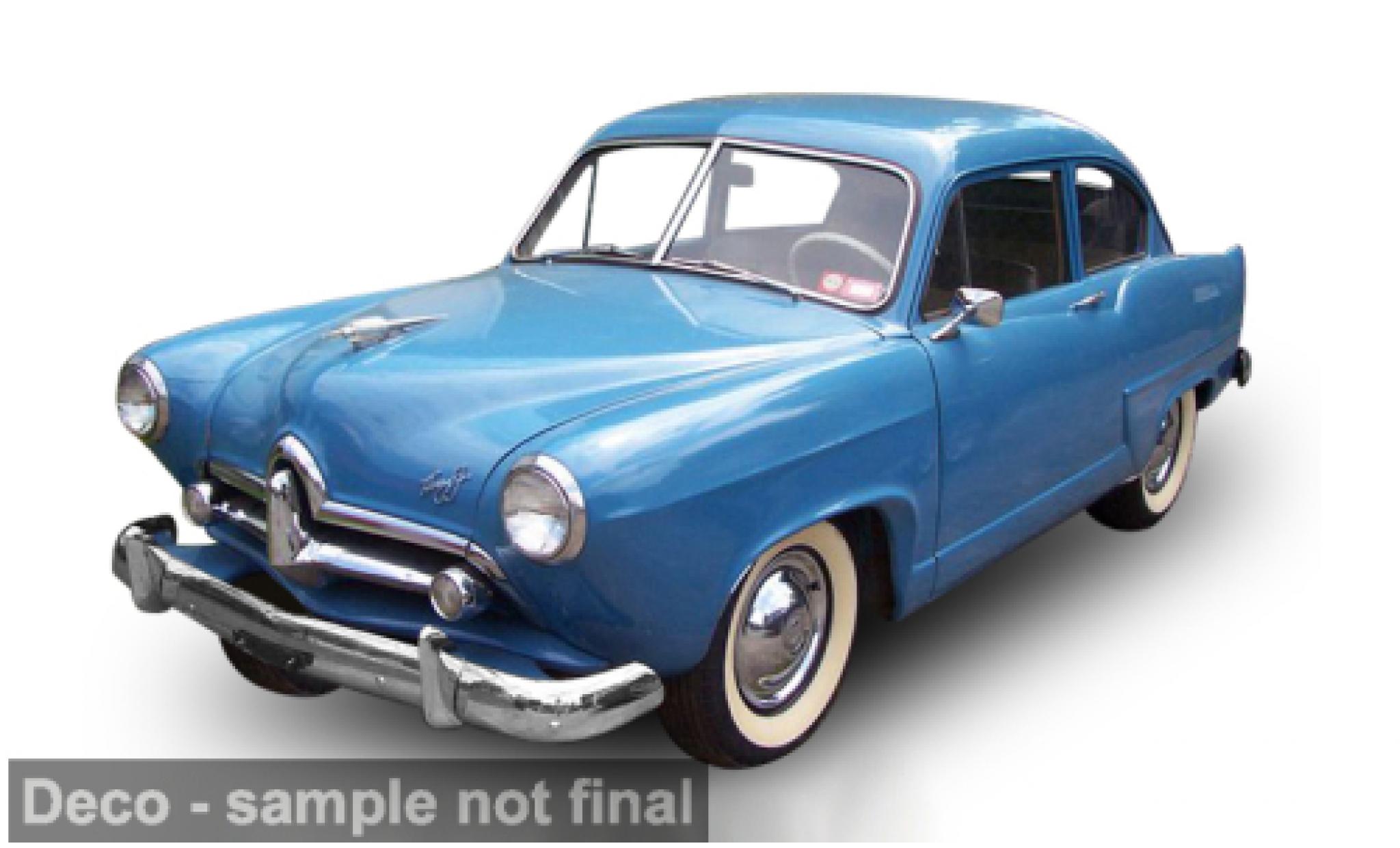 Kaiser Henry J 1/18 Sun Star blau 1951 1:18 modellautos