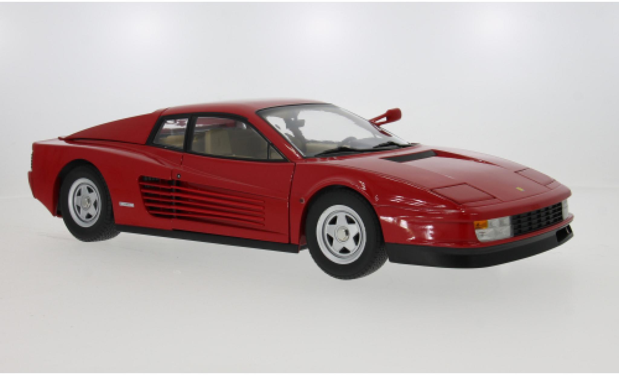 Ferrari Testarossa 1/12 KK Scale Monospecchio rot 1984 1:12 modellautos