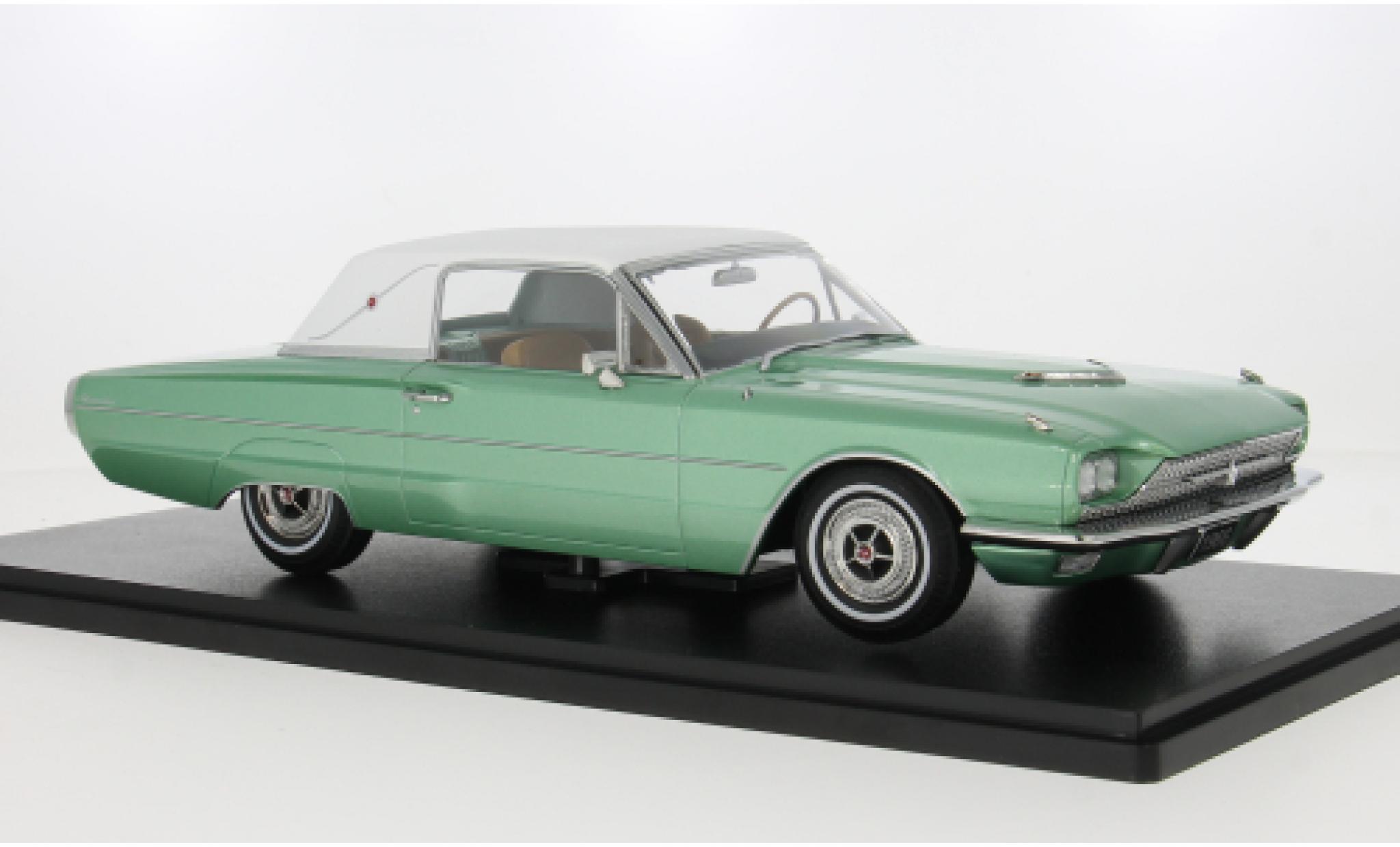 Ford Thunderbird 1/18 KK Scale Landau Coupe grün/weiss 1966 1:18 Modellautos Ford Thunderbird 1/18 KK Scale Landau Coupe grün/weiss 1966 1:18 modellautos