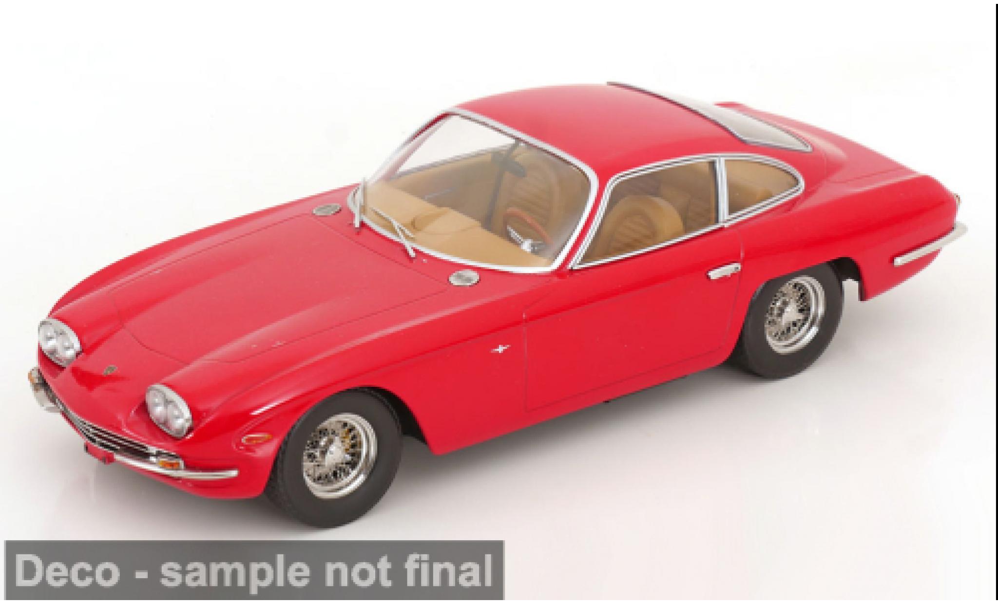 Lamborghini 400 GT 1/18 KK Scale 2+2 rot 1966 1:18 modellautos