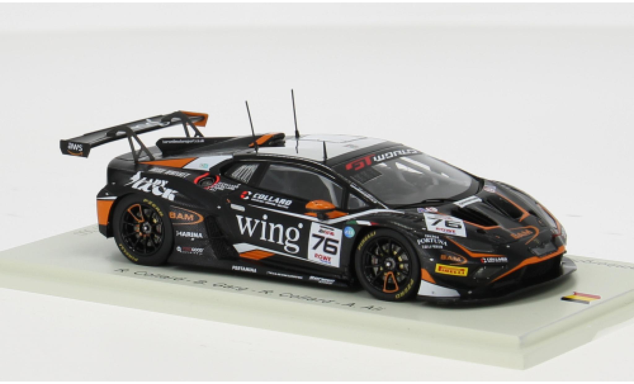 Lamborghini Huracan 1/43 Spark GT3 EVO 2 24h Spa 2025 Barwell Motorsport #76 R.Collard/B.Garg 1:43 modellautos