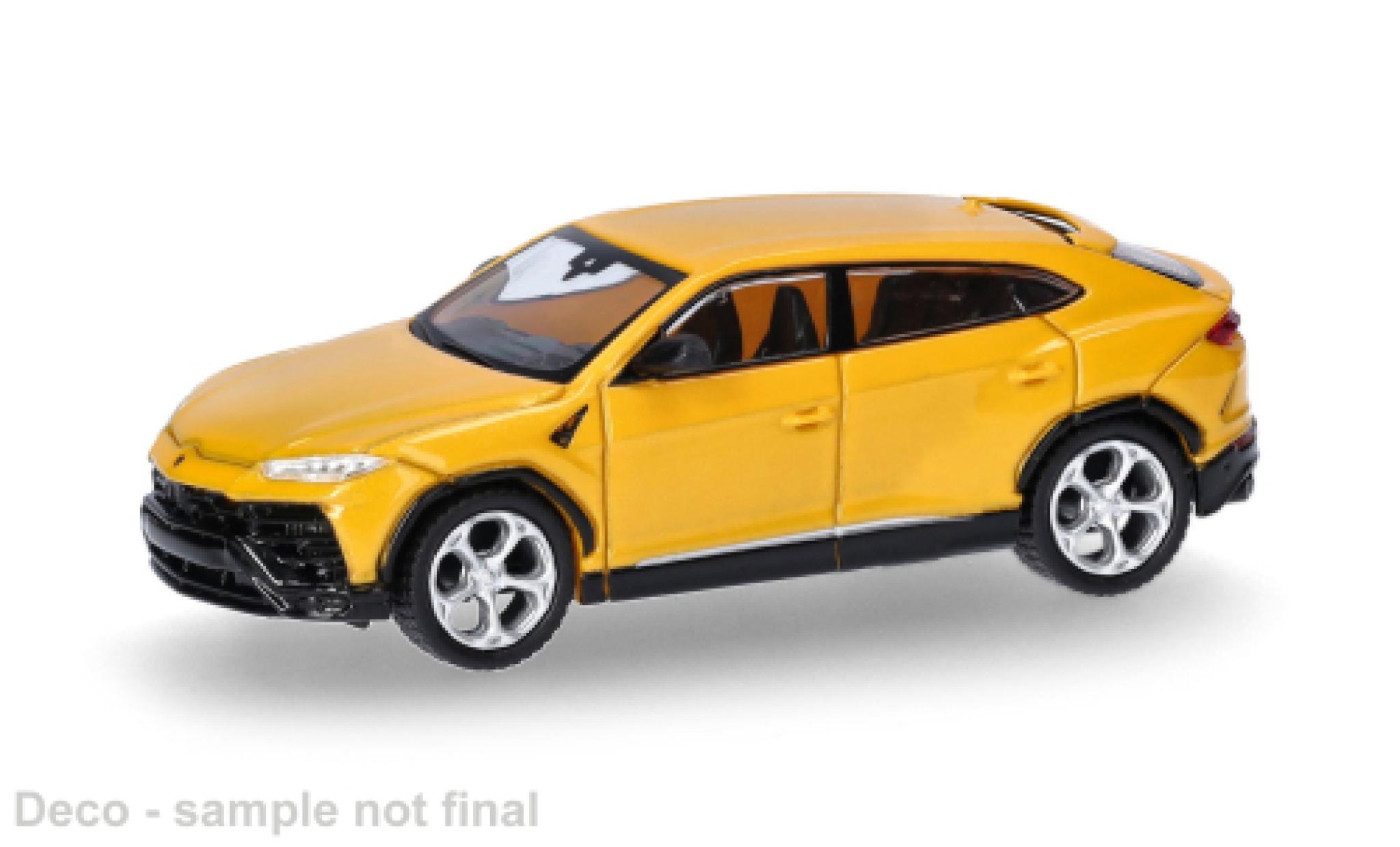 Lamborghini Urus 1/87 Micro City 87 gelb 1:87 modellautos