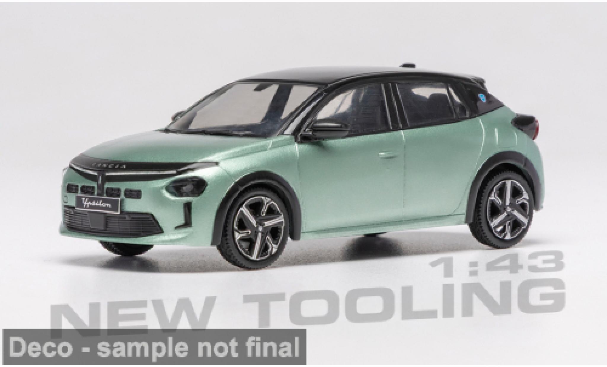 Lancia Ypsilon 1/43 IXO grün/schwarz 2025 1:43 modellautos