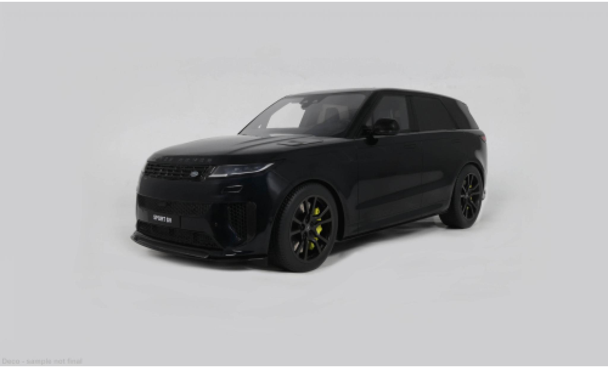 Range Rover Sport 1/12 GT Spirit Land Rover SV schwarz 2024 1:12 modellautos