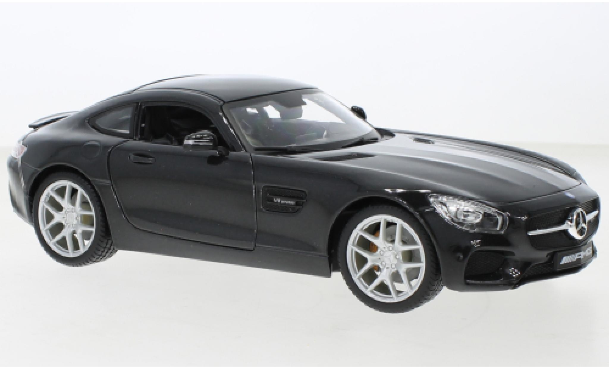 Mercedes AMG GT 1/18 Maisto (C190) metallise schwarz 1:18 modellautos