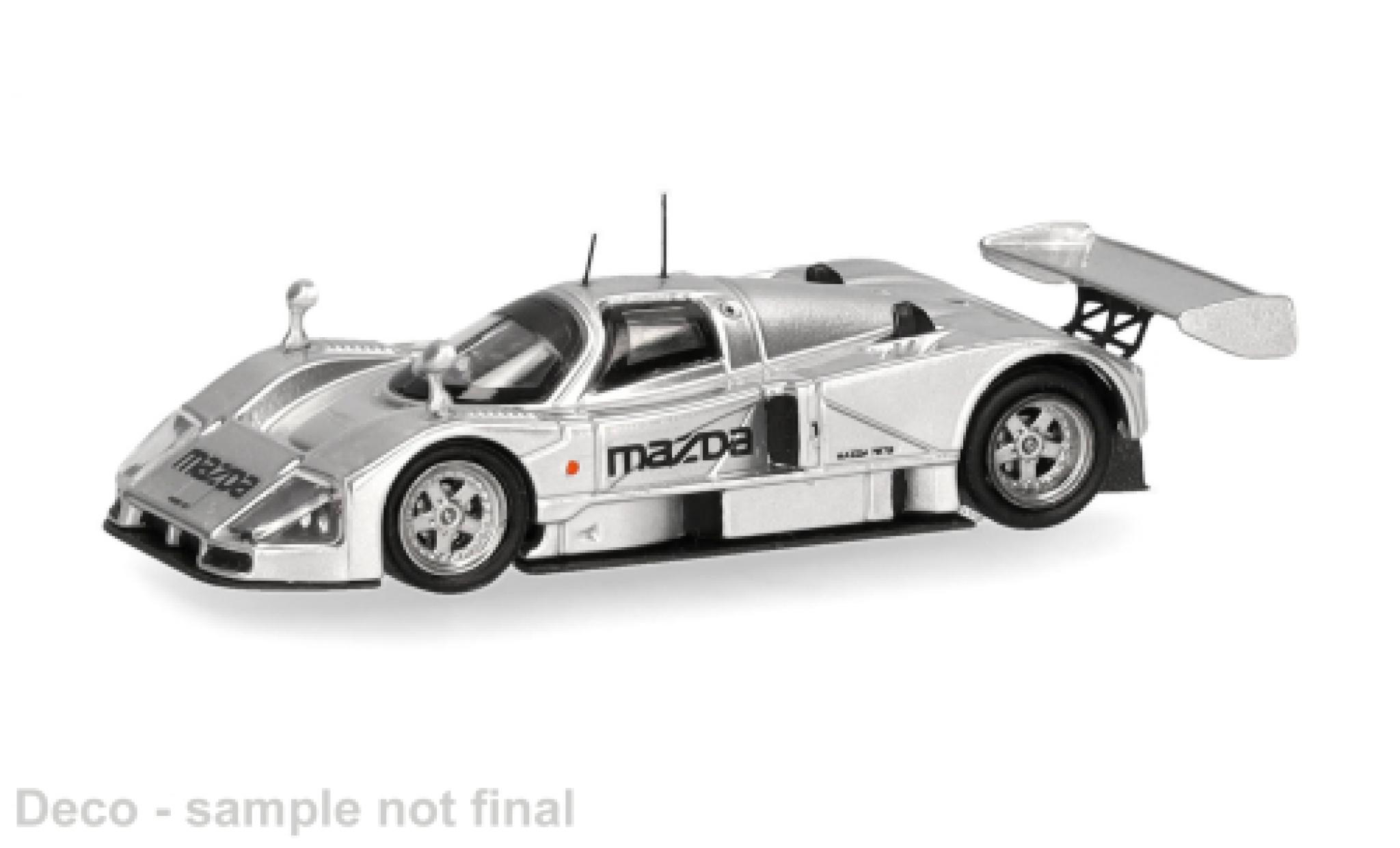Mazda 787B 1/87 Micro City 87 silber 1:87 modellautos