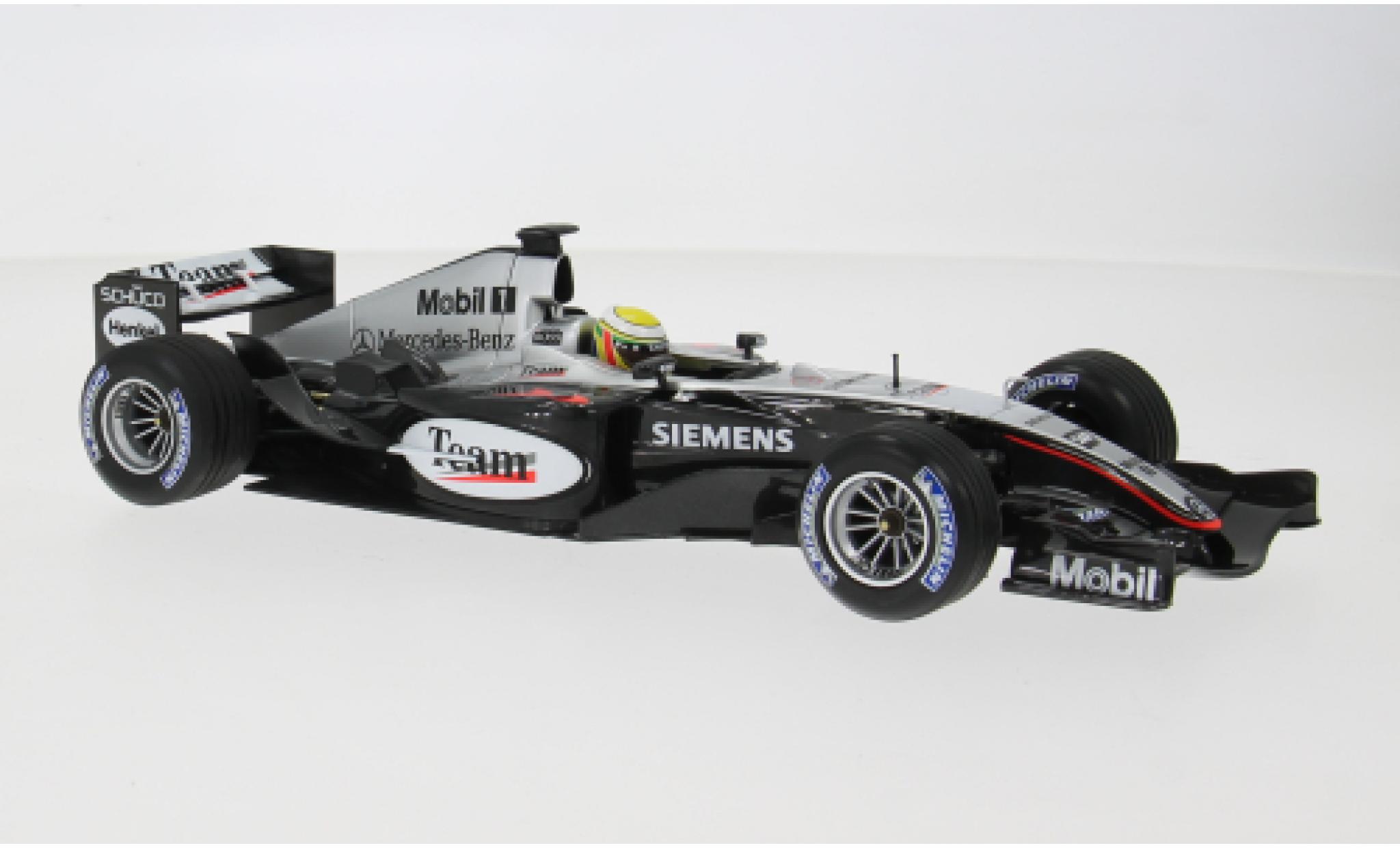Mercedes CLA 1/18 Minichamps McLaren MP4/19 Formel 1 Silverstone 2004 West McLaren L.Hamilton 1:18 modellautos