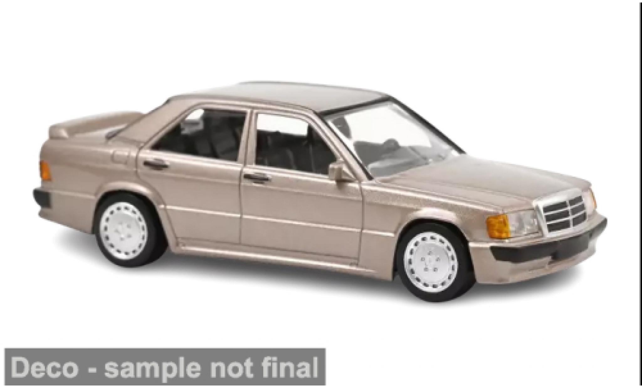 Mercedes 190 1/43 Norev E 2.3-16 (W201) beige 1984 1:43 modellautos