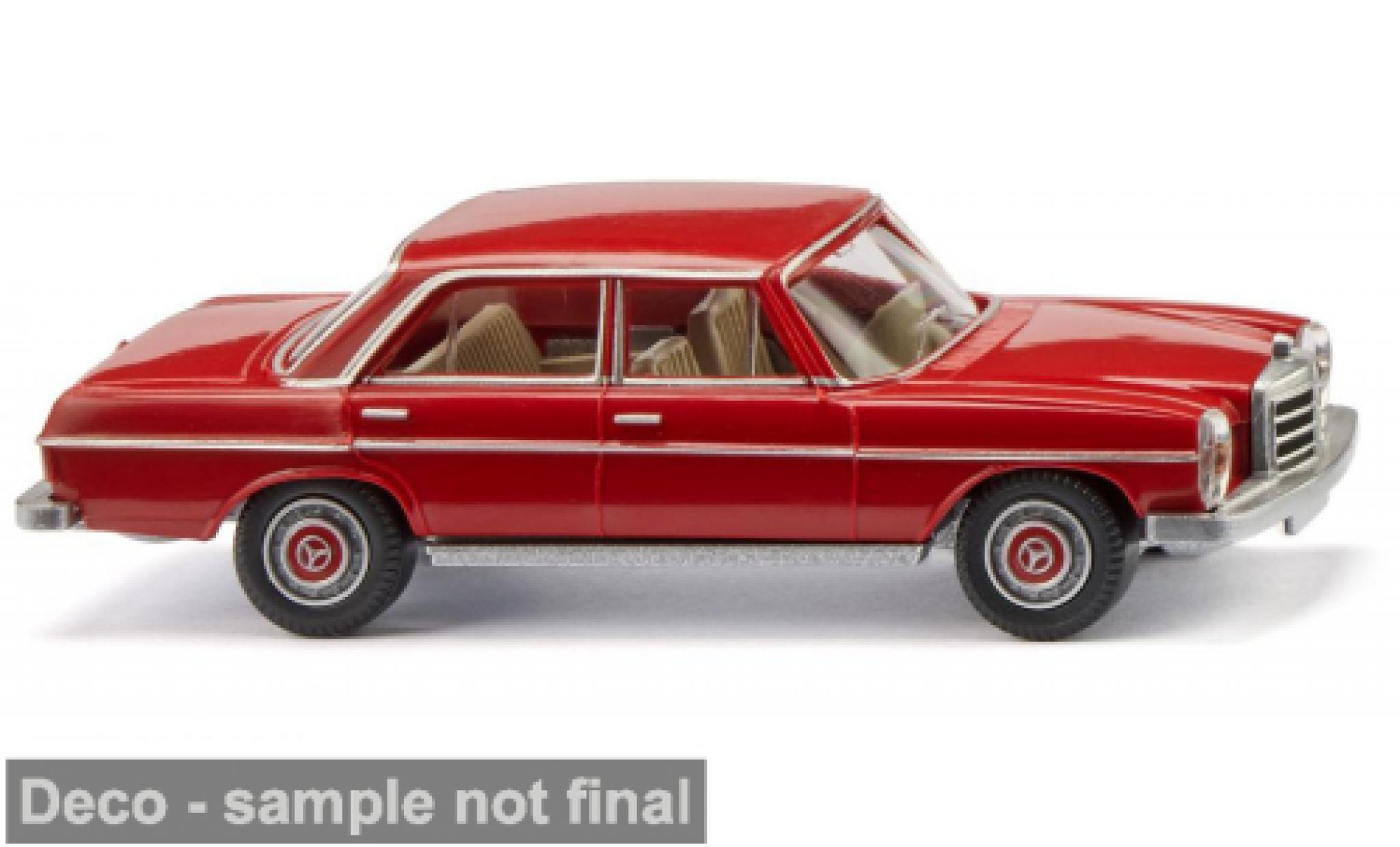 Mercedes 200 1/87 Wiking /8 rot 1968 1:87 modellautos