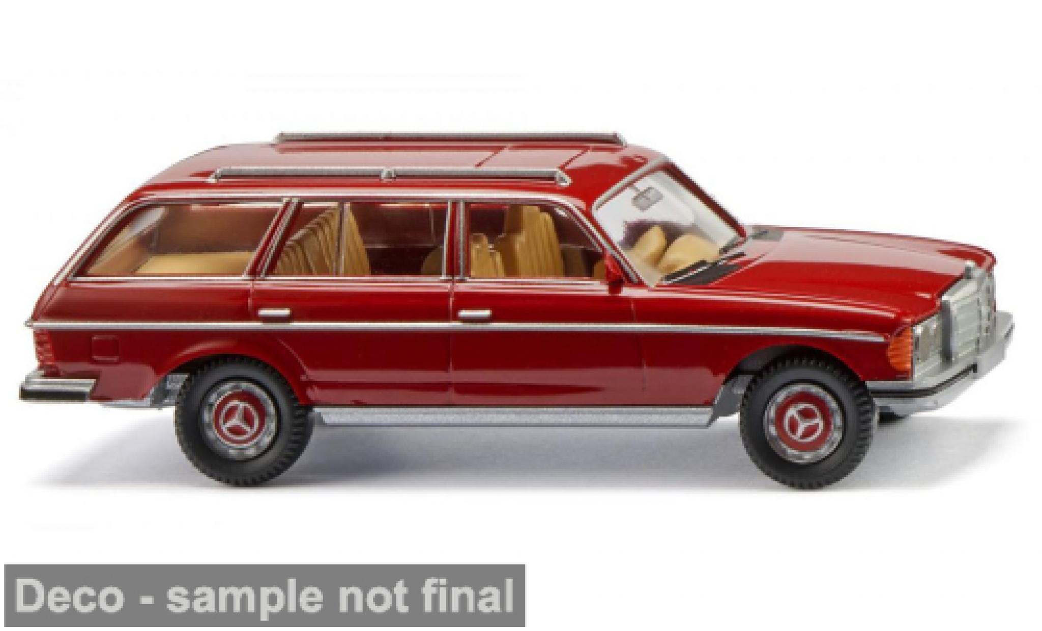 Mercedes 250 1/87 Wiking T rot 1978 1:87 modellautos
