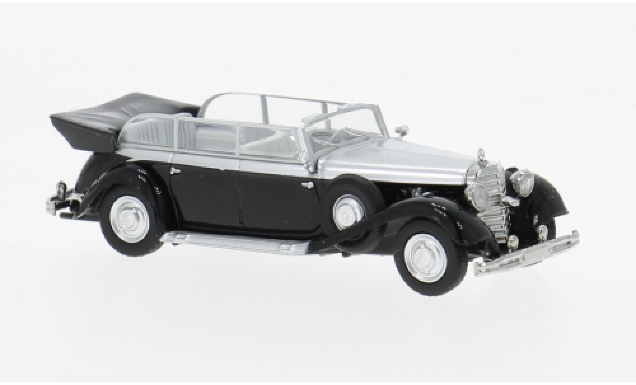 Mercedes 770 1/87 Brekina K schwarz/silber 1938 1:87 modellautos