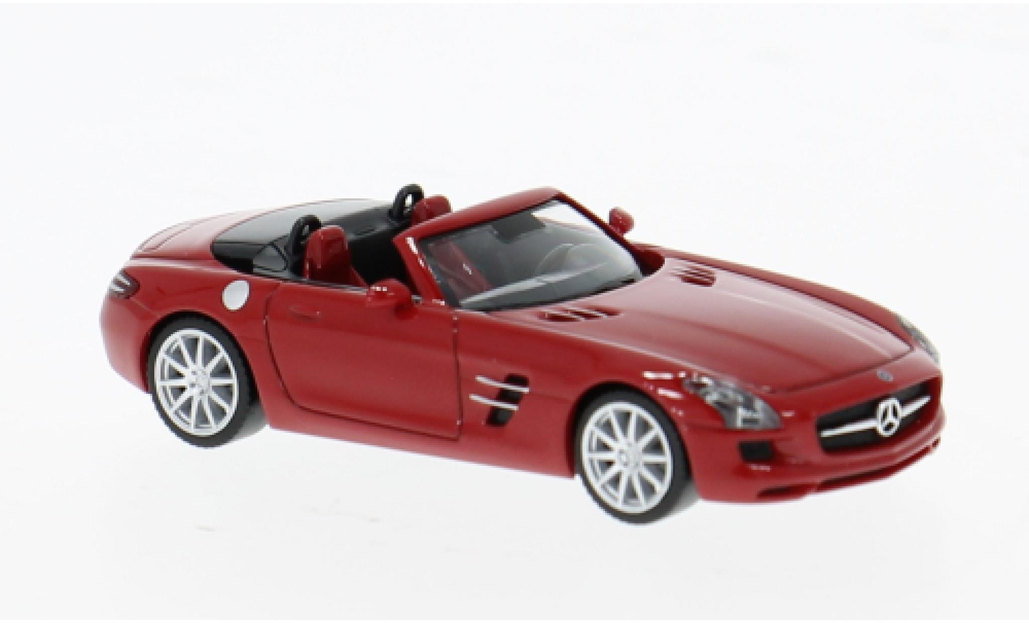 Mercedes SLS 1/87 Herpa AMG Roadster rot 1:87 modellautos