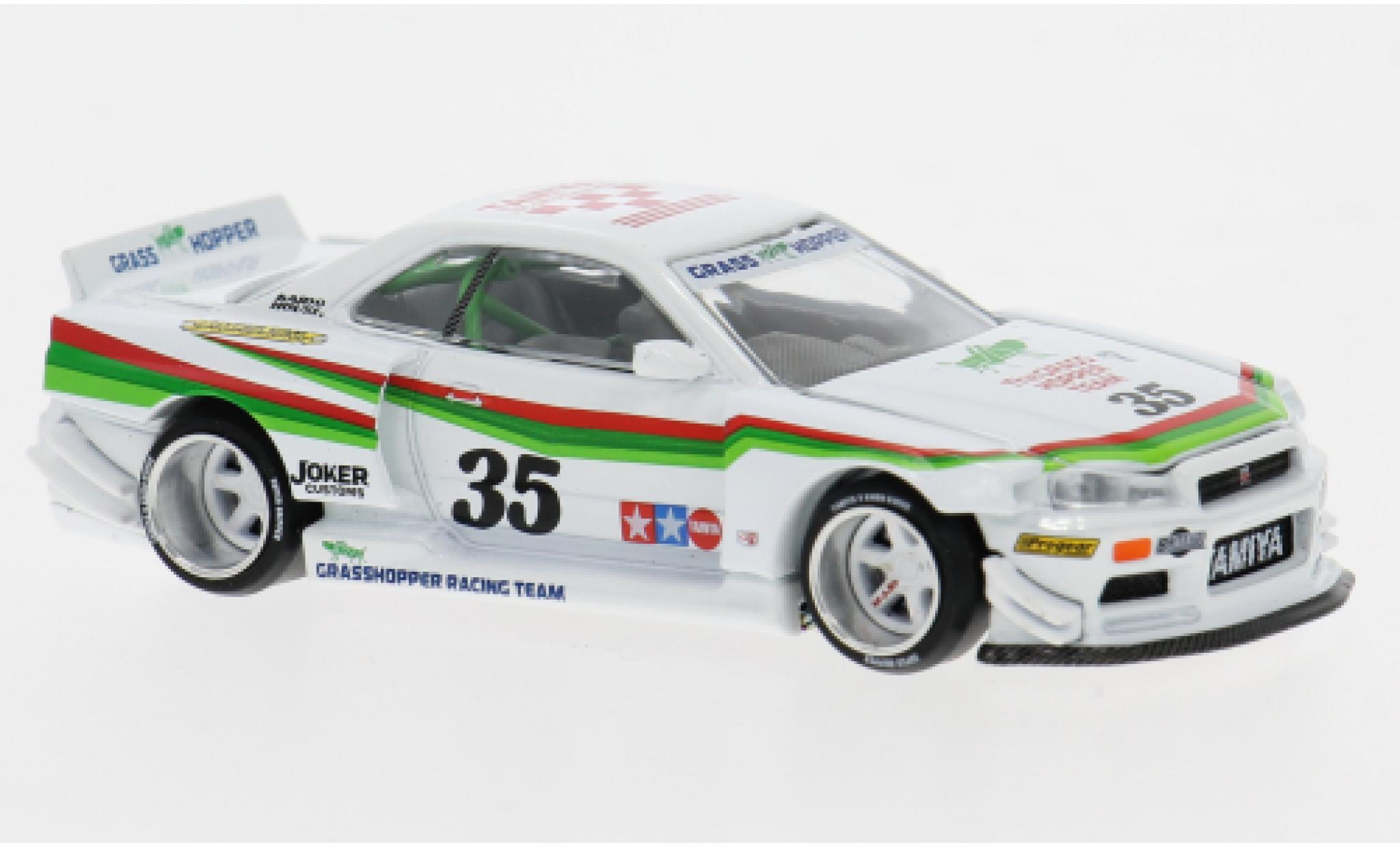 Nissan Skyline 1/64 Mini GT GTR (R34) The GRASSHOPPER 1:64 modellautos