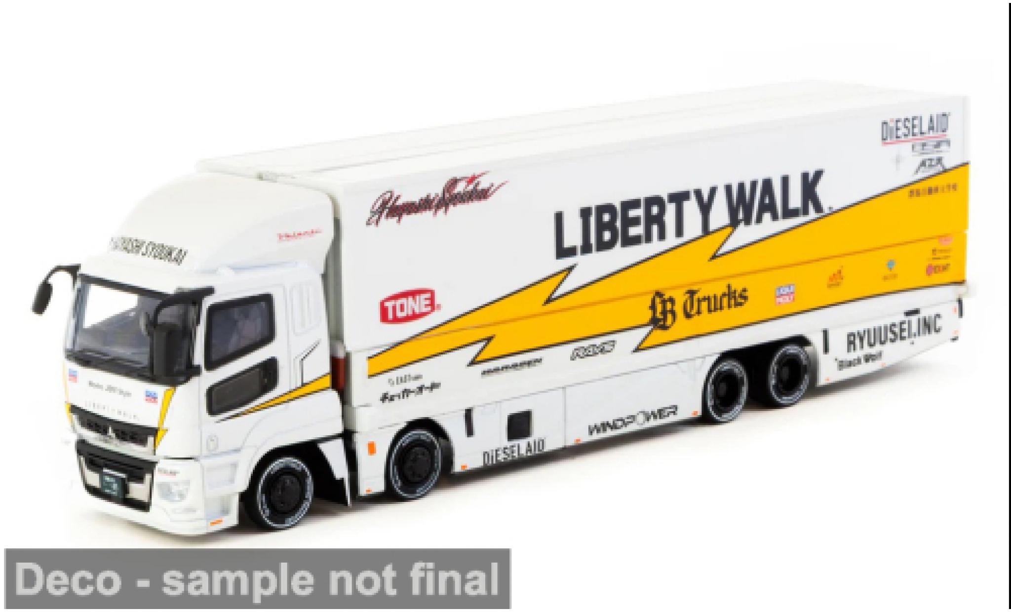 Mitsubishi Fuso 1/64 Tarmac Works Super Great LB-Trucks 1:64 modellautos