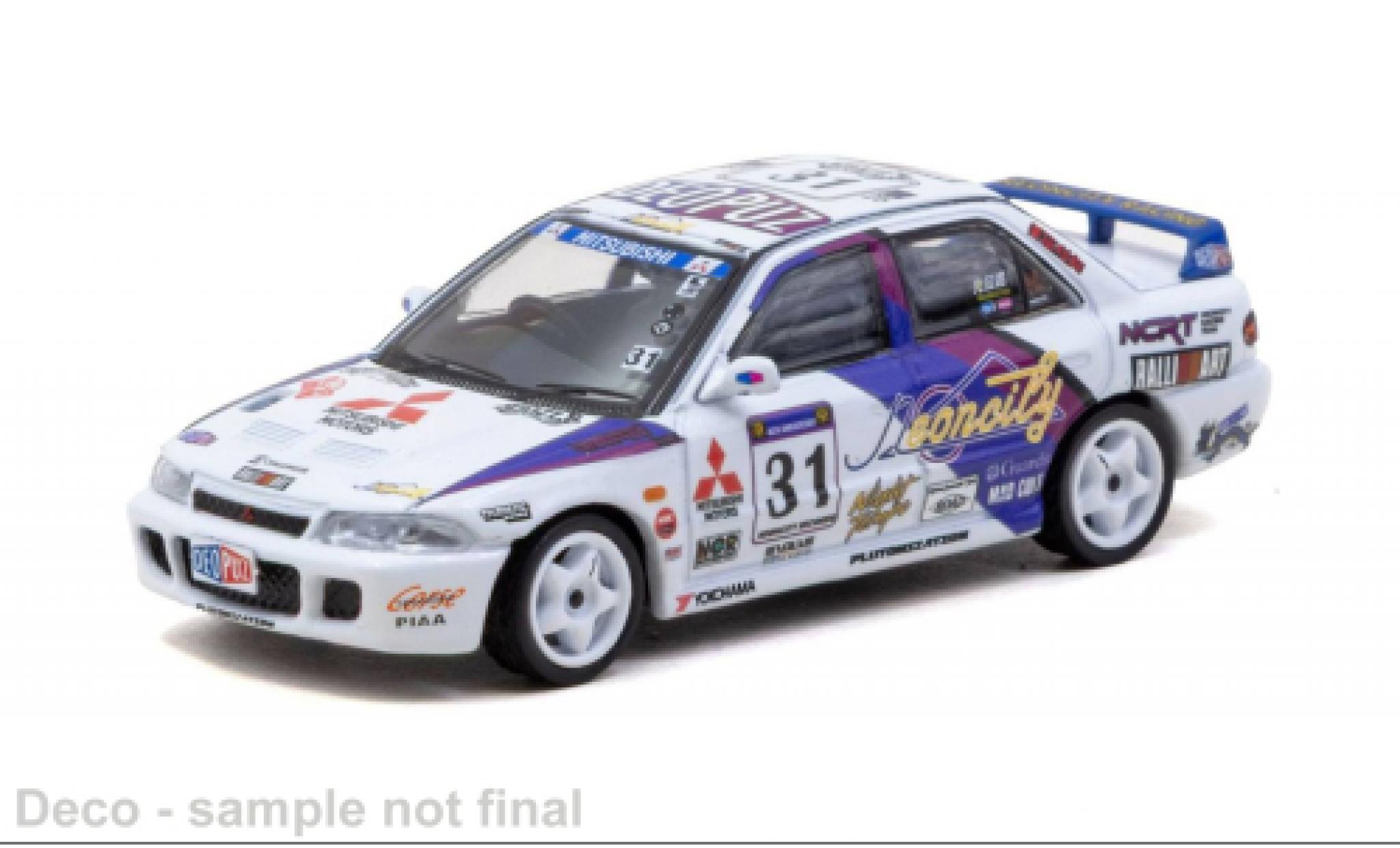 Mitsubishi Lancer 1/64 Tarmac Works Evo Rally Hong Kong-Peking 2025 #31 1:64 modellautos