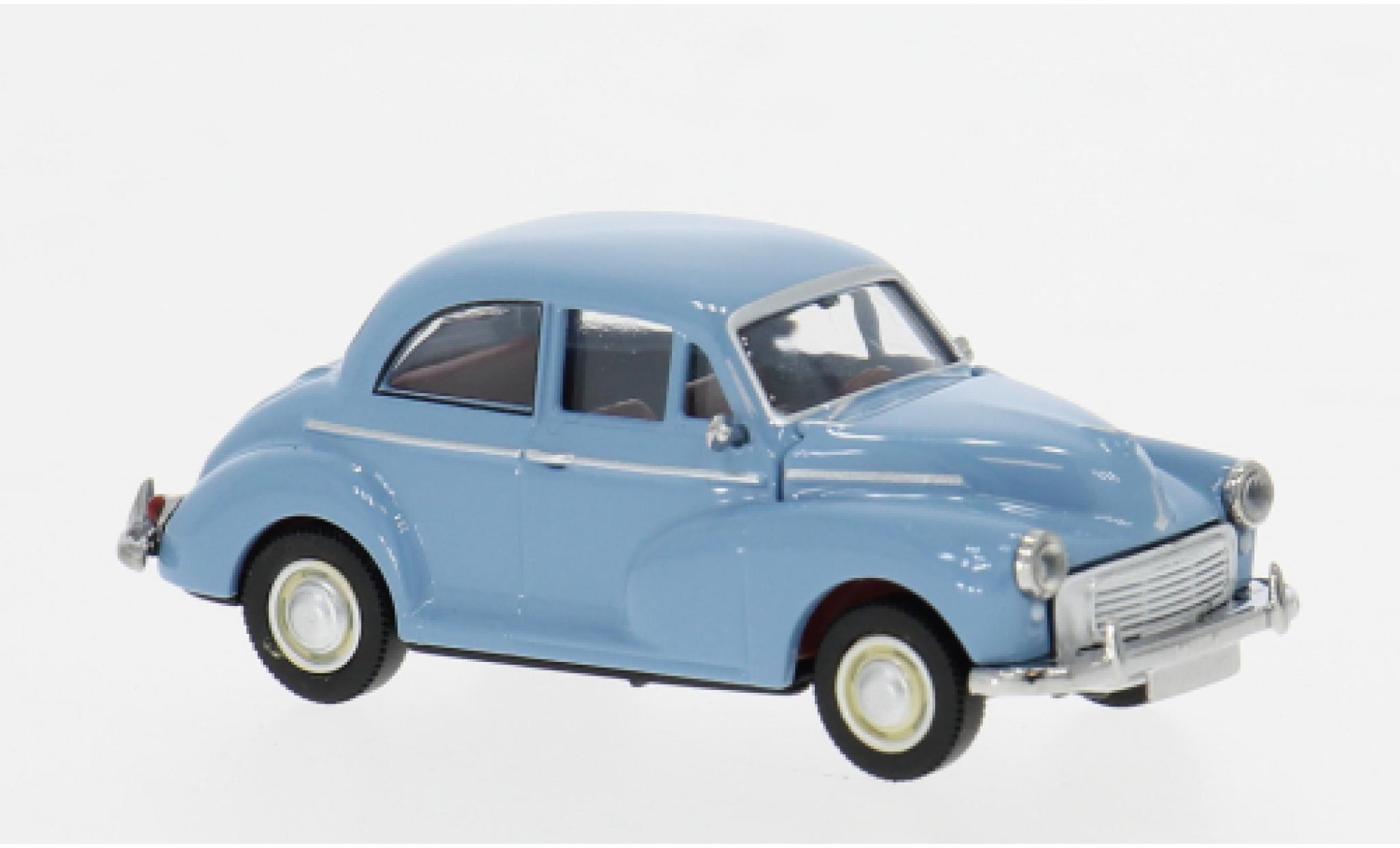 Morris Minor 1/87 Brekina 1000 blau 1956 1:87 modellautos
