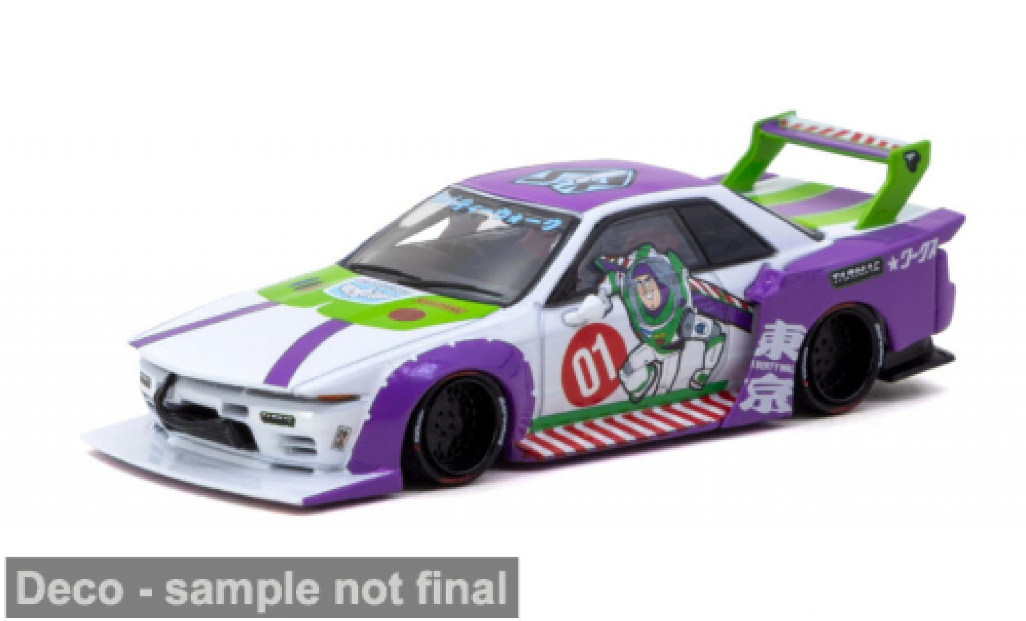 Nissan Skyline 1/64 Tarmac Works (R32) Buzz Lightyear 1:64 modellautos