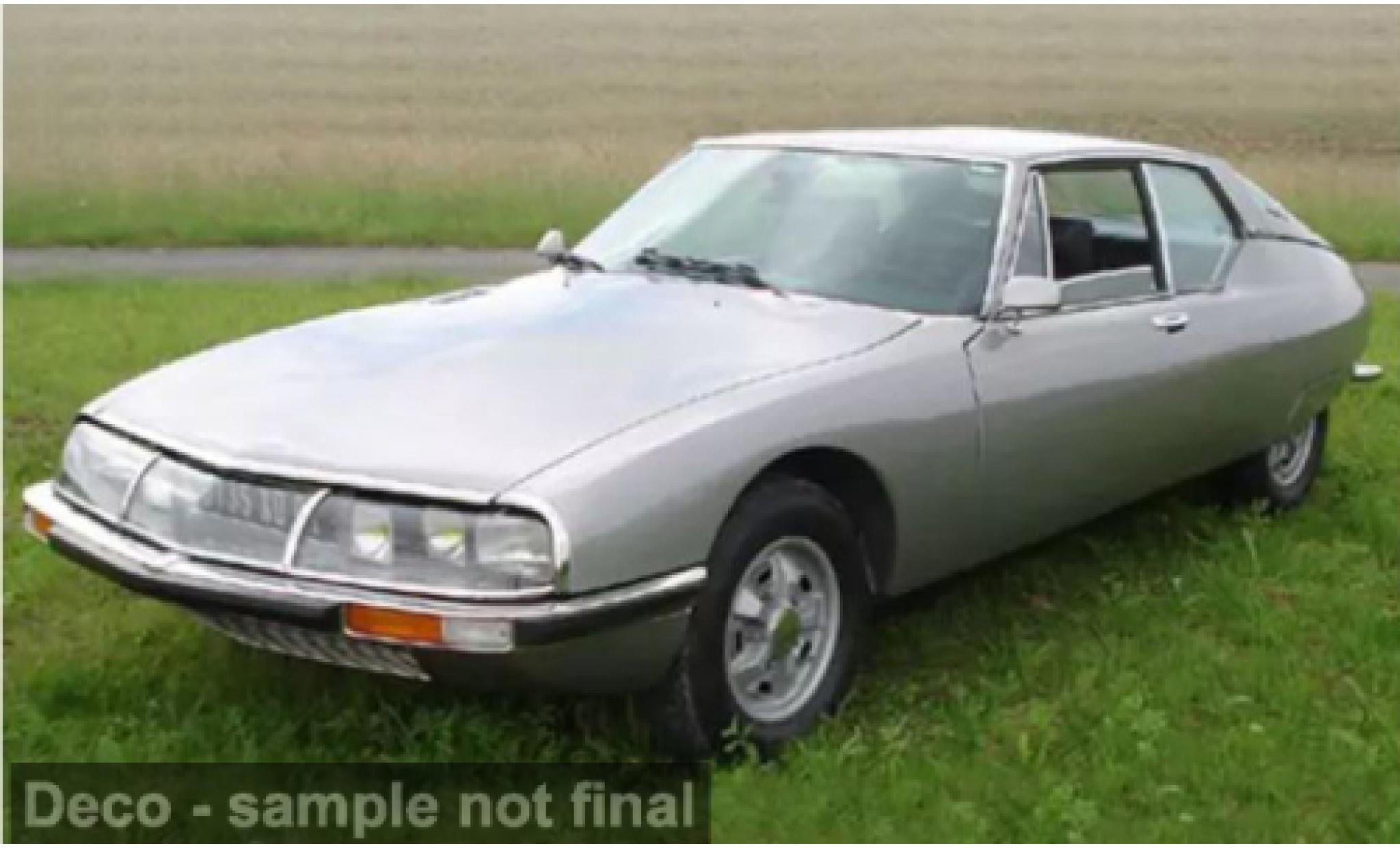 Citroen SM Norev grau 1972 1:12 modellautos