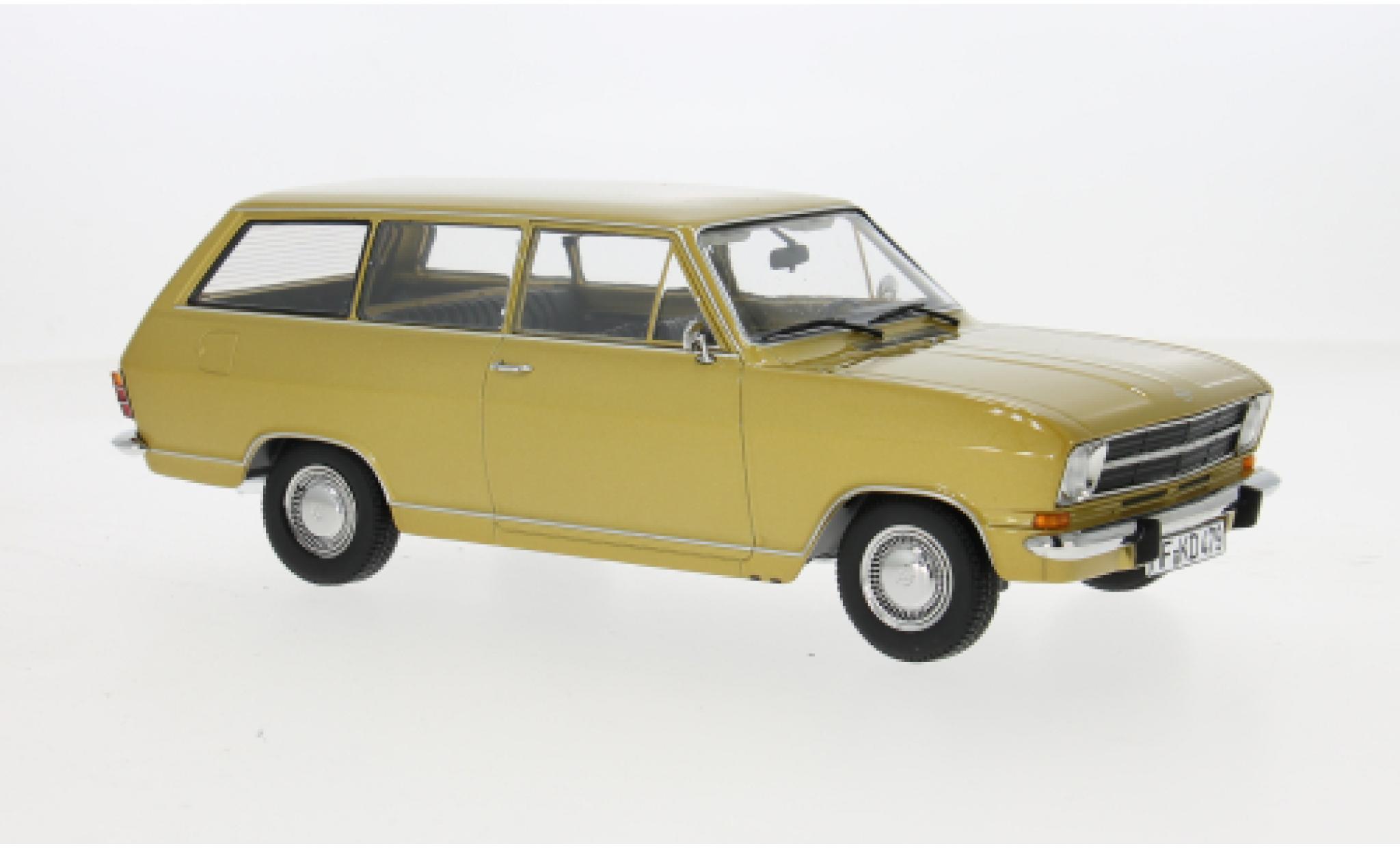 Opel Kadett 1/18 Touring B Caravan gold 1972 1:18 modellautos