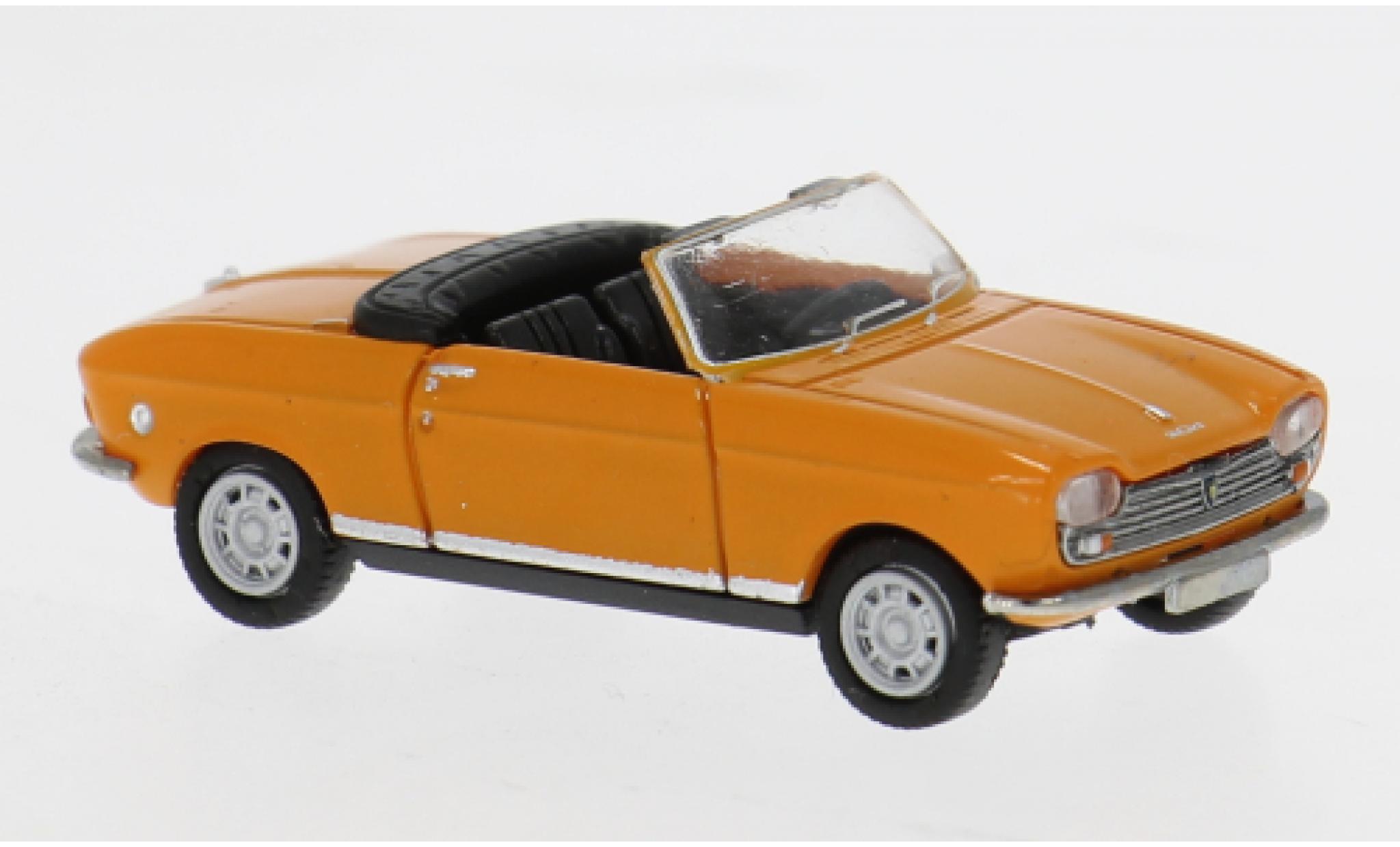 Peugeot 204 1/87 Brekina Cabriolet orange 1967 1:87 modellautos