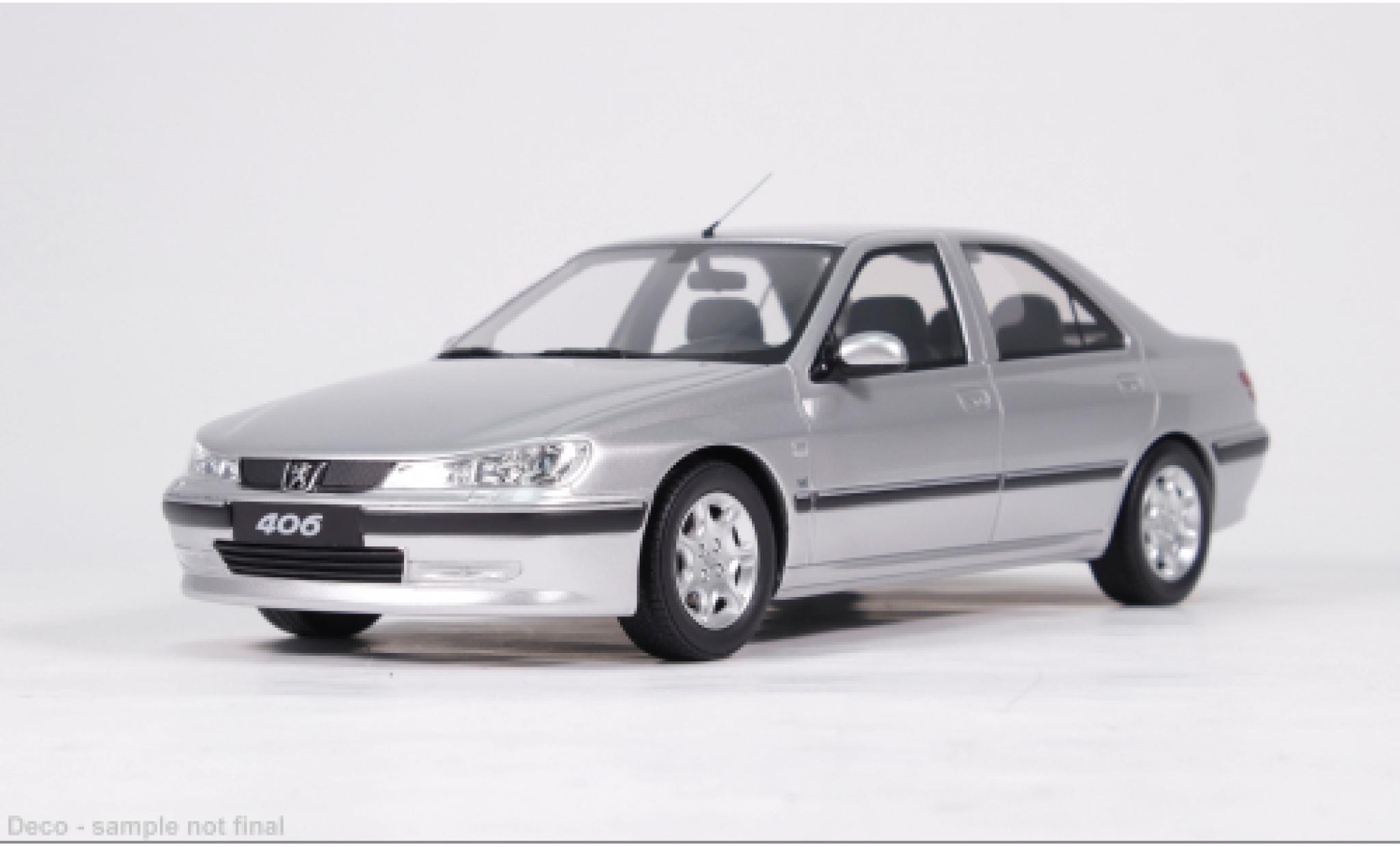 Peugeot 406 1/18 Ottomobile 3.0 V6 24V silber 2000 1:18 modellautos