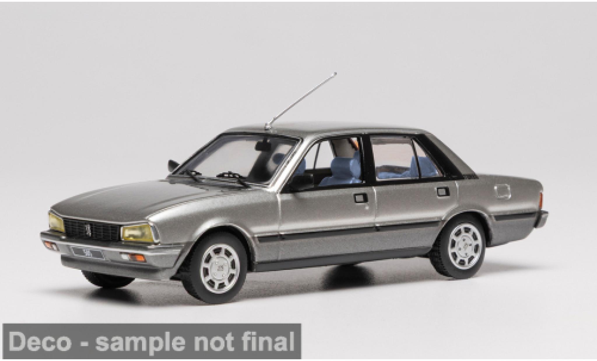 Peugeot 505 1/43 IXO Turbo silber 1984 1:43 modellautos