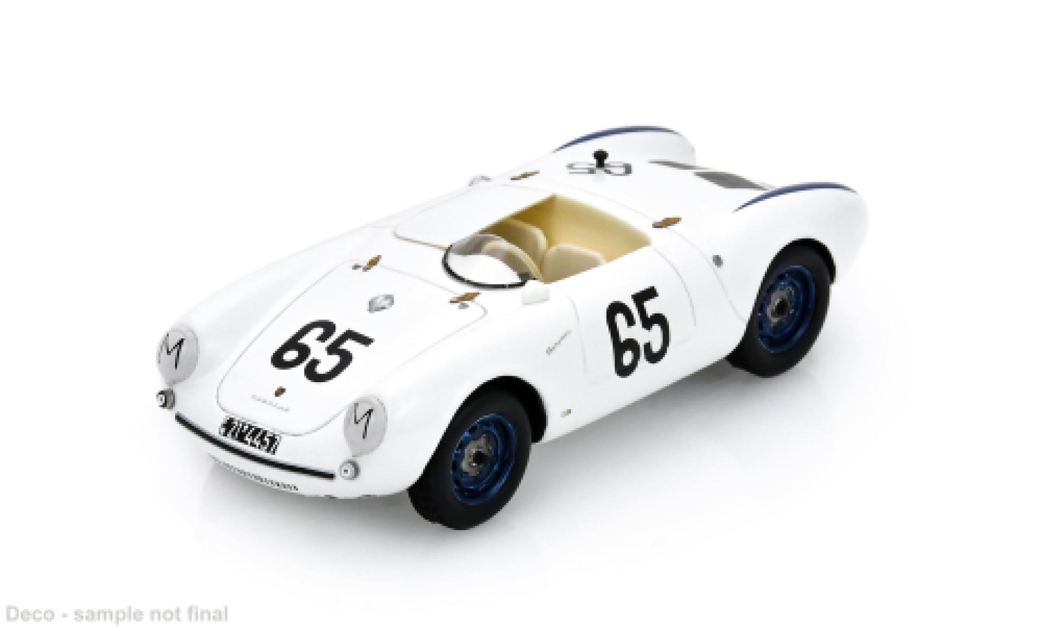 Porsche 550 1/43 Spark 24h Le Mans 1955 #65 G.Olivier/J.Jeser 1:43 modellautos
