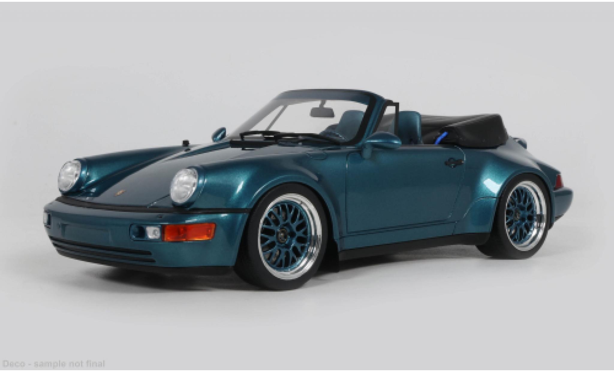 Porsche 911 1/18 GT Spirit 911 (964) America GS blau 1 1:18 modellautos
