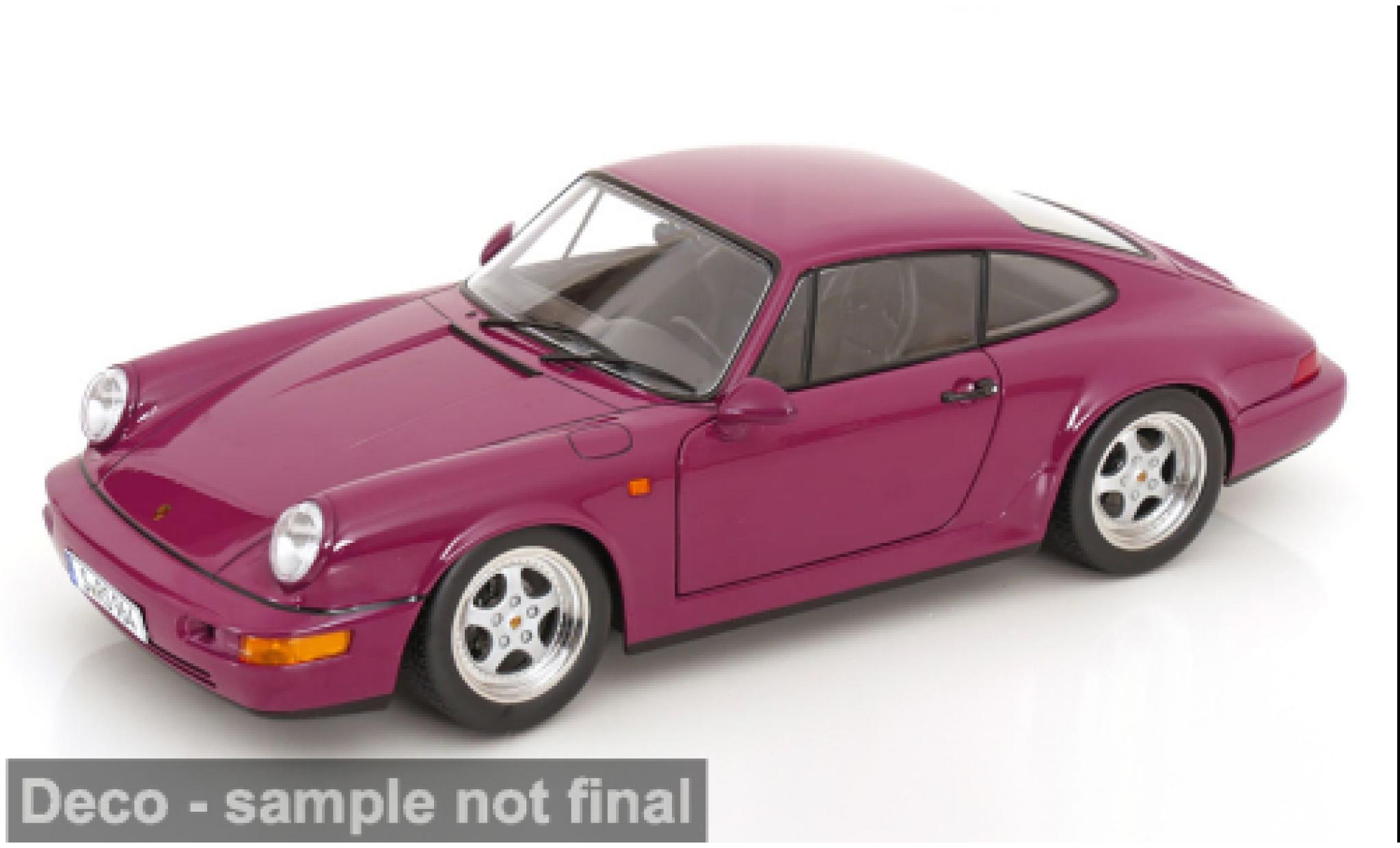 Porsche 911 1/12 KK Scale 911  RS rosa 1992 1:12 modellautos