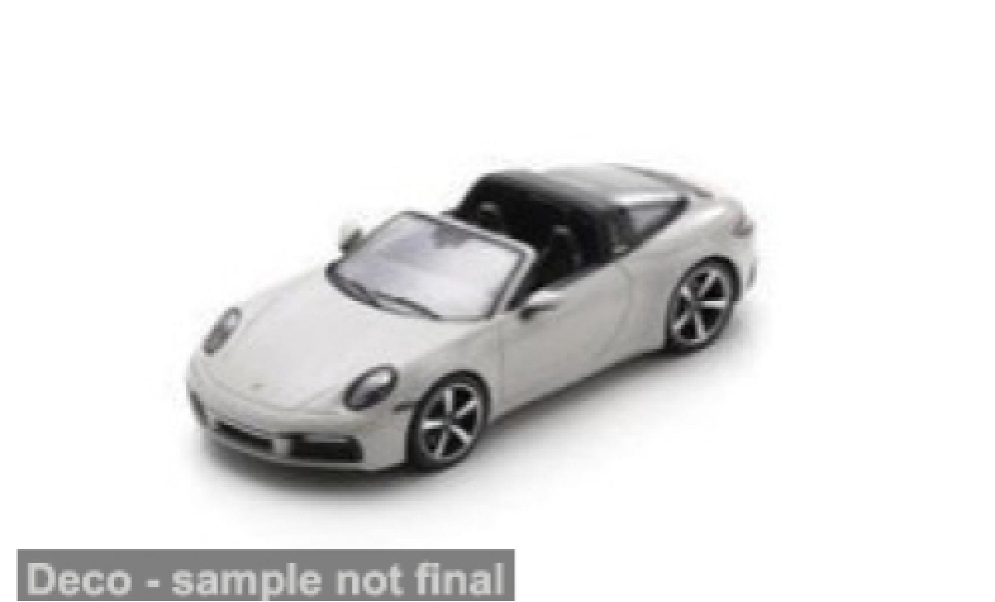 Porsche 992 Targa 1/43 Spark 911  4S grau 1:43 modellautos