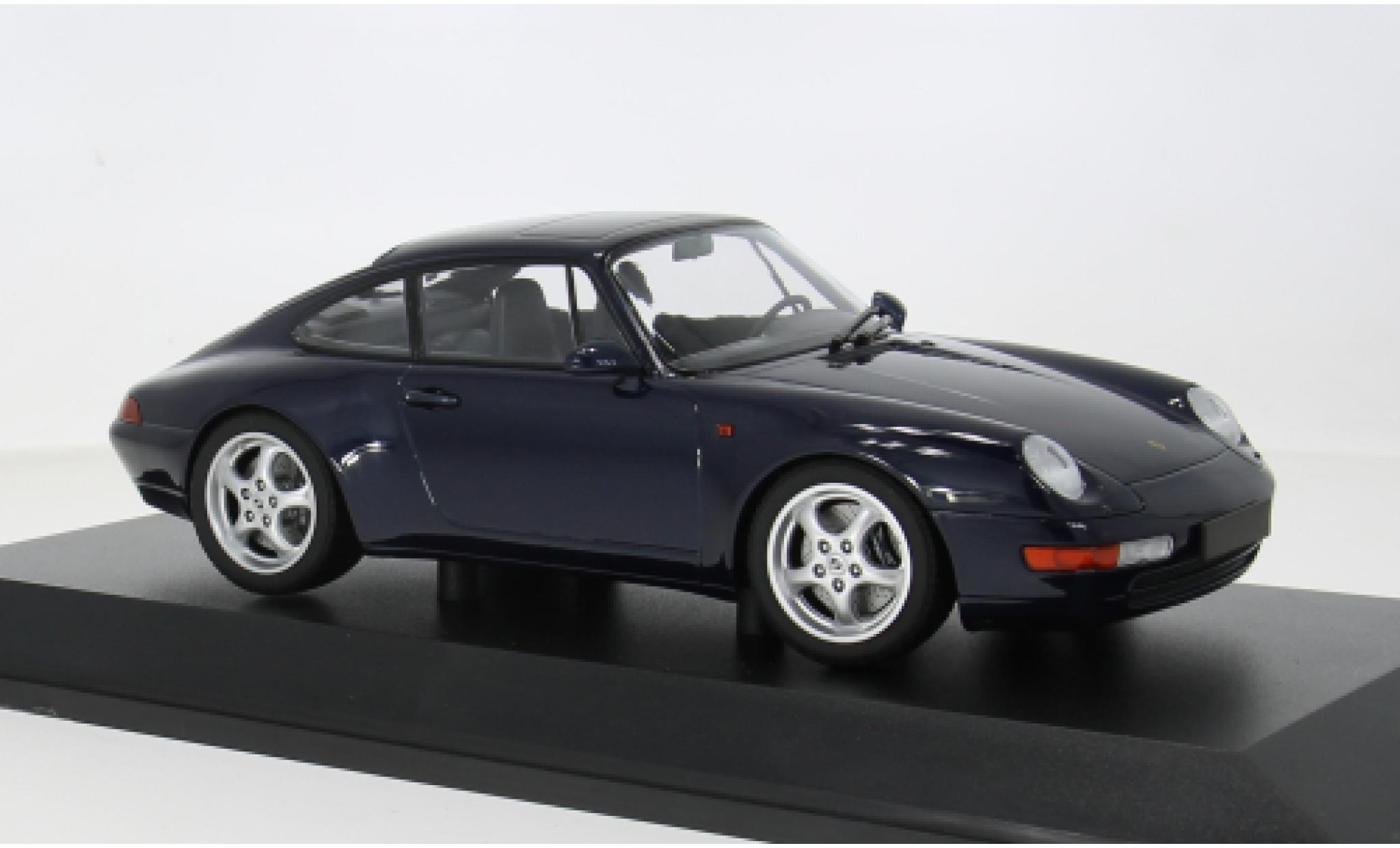 Porsche 993 1/18 Minichamps 911  blau 1 1:18 modellautos