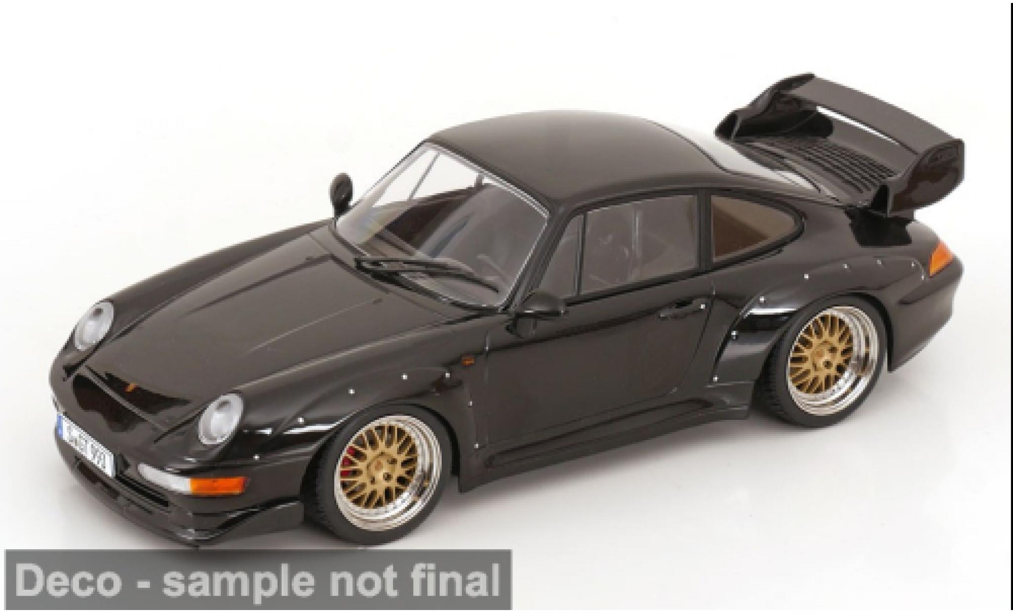 Porsche 993 GT2 1/18 KK Scale 911  - BBS rims schwarz 1996 1:18 modellautos