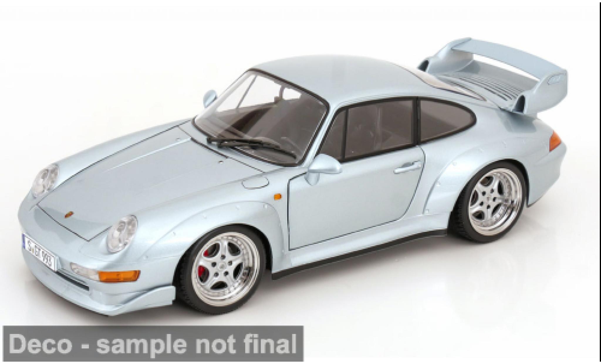 Porsche 993 GT2 1/12 KK Scale 911  silber 1996 1:12 modellautos