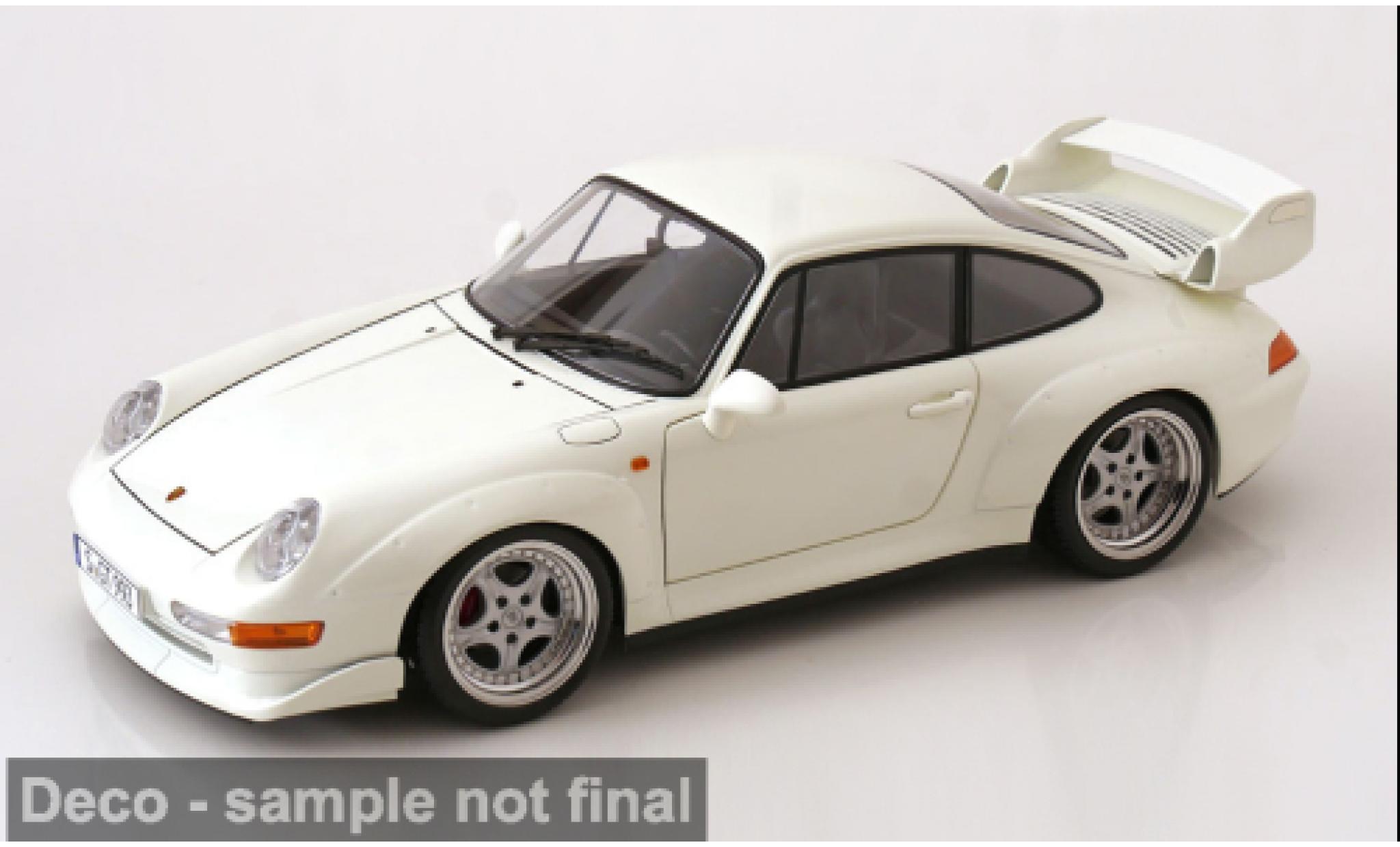 Porsche 993 GT2 1/12 KK Scale 911  weiss 1996 1:12 modellautos