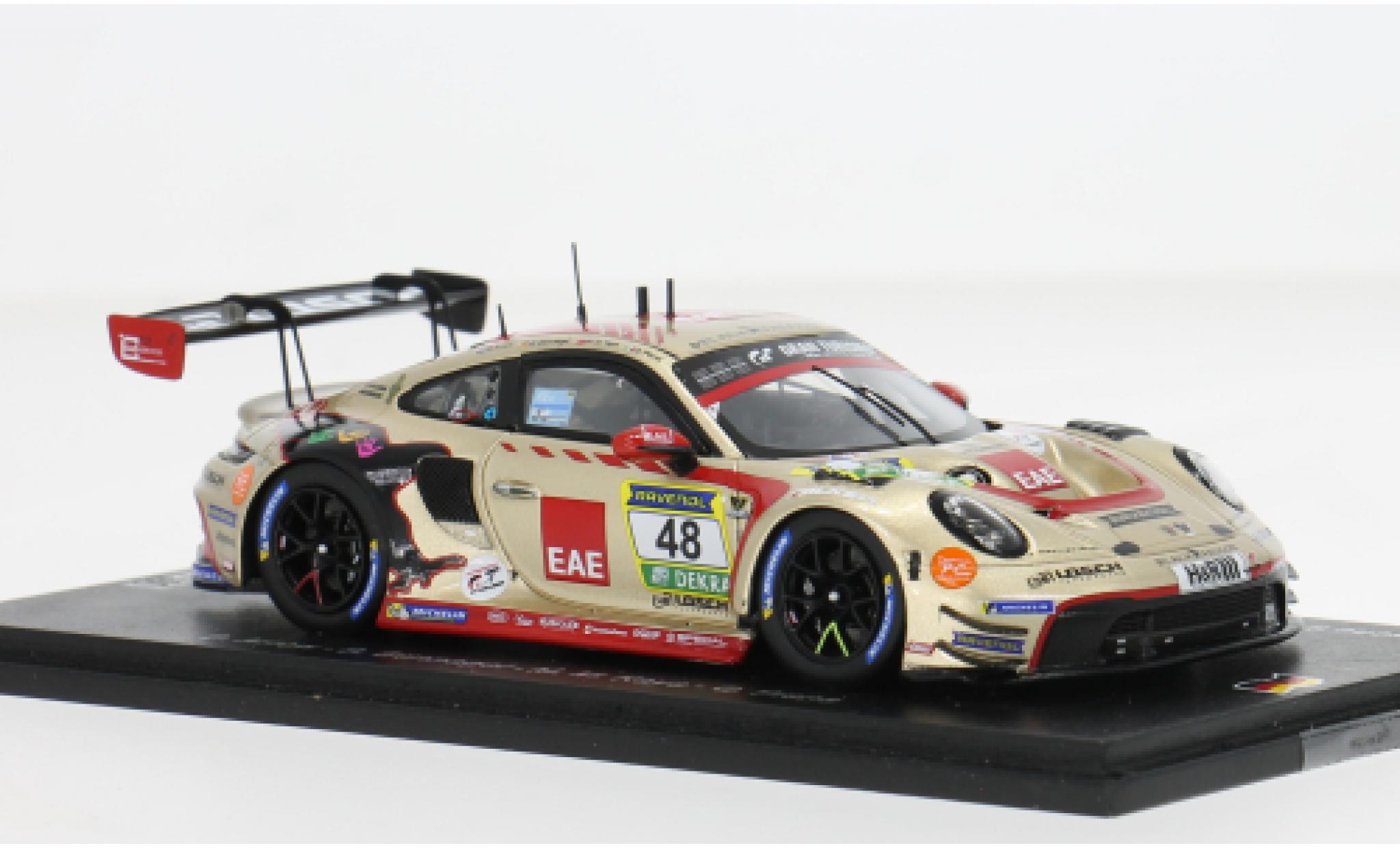 Porsche 992 GT3 R 1/43 Spark 911  24h N&uuml;rburgring 2025 BLACK FALCON Team EAE #48 D.Arrow/B.B&uuml;nnagel 1:43 modellautos