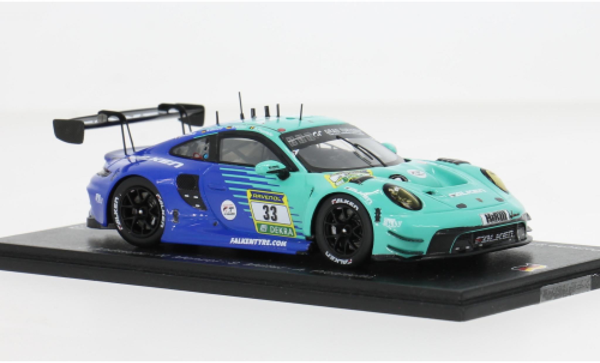 Porsche 992 GT3 R 1/43 Spark 911  24h N&uuml;rburgring 2025 Falken Motorsports #33 J.Andlauer/N.Menzel 1:43 modellautos