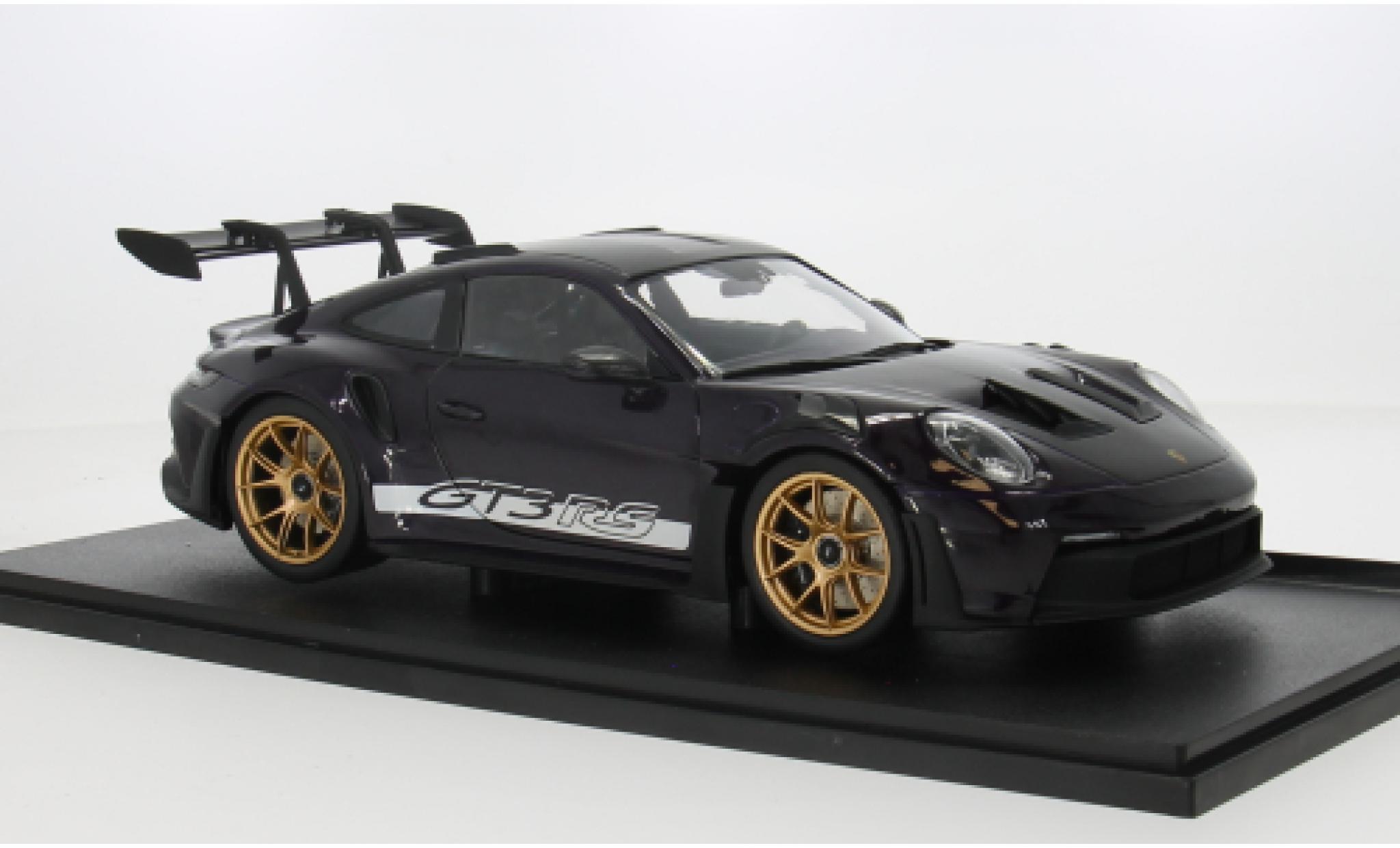 Porsche 911 1/18 Solido GT3 RS violett 1:18 modellautos