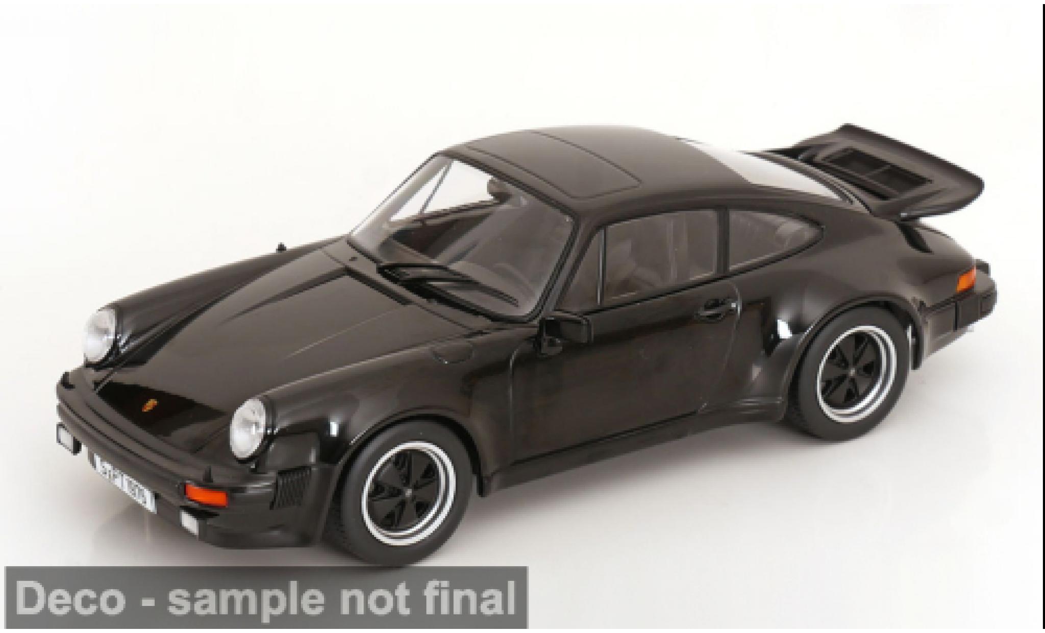 Porsche 930 Turbo 1/18 KK Scale 911 3.0  schwarz 1976 1:18 modellautos