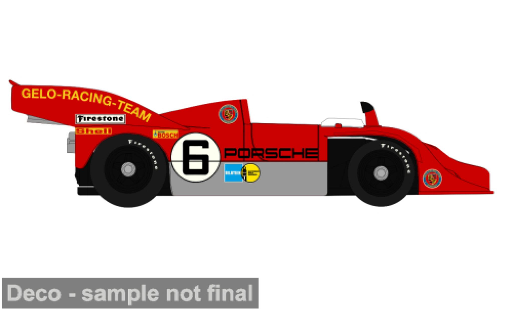 Porsche 917 1972 1/87 Brekina /10 Gelo Team #6 1:87 modellautos