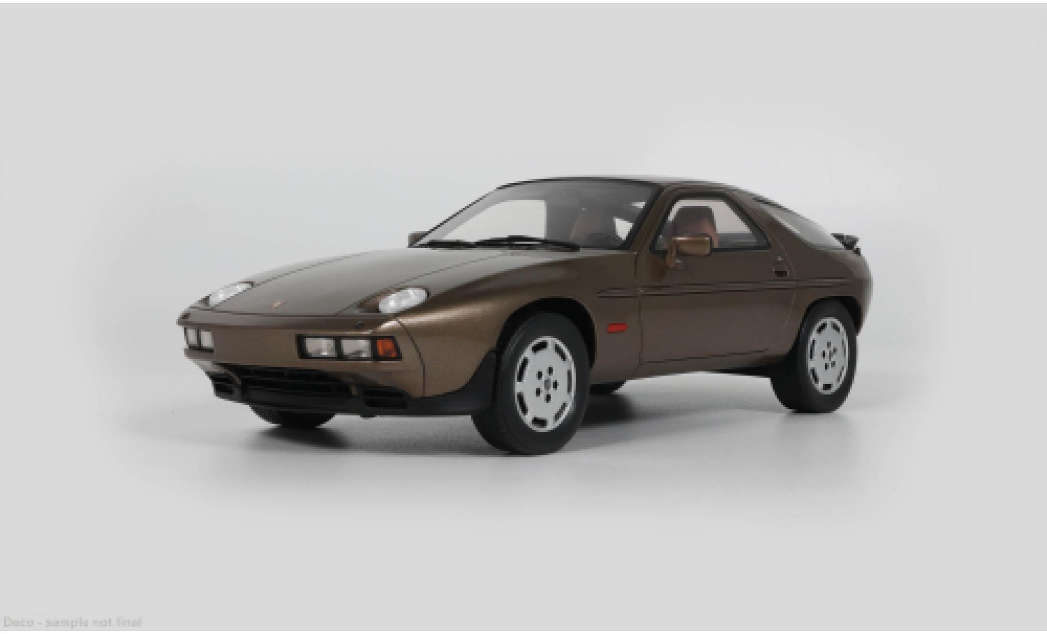 Porsche 928 1/18 GT Spirit S braun 1981 1:18 modellautos