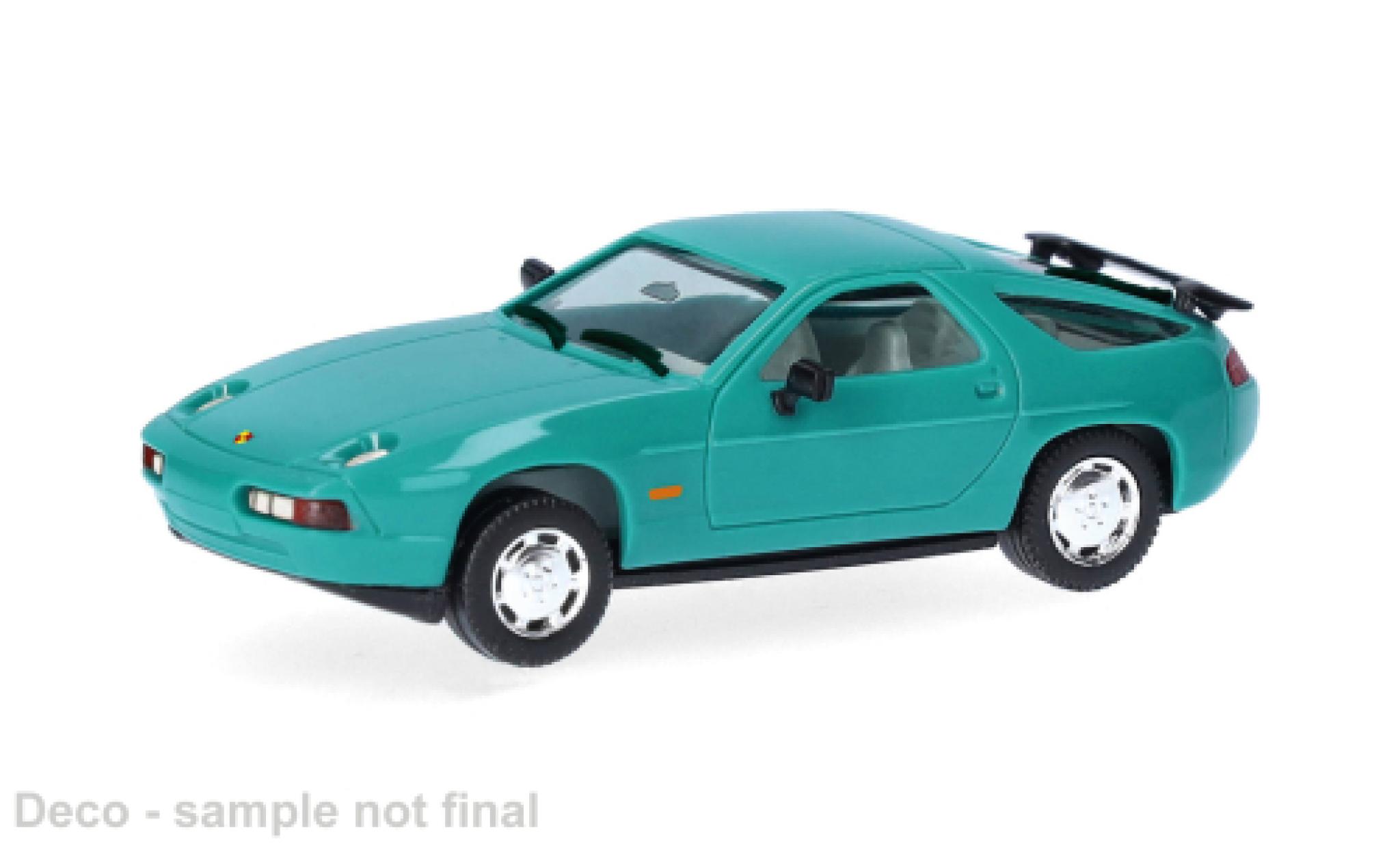 Porsche 928 1/87 Herpa S4 t&uuml;rkis 1:87 modellautos