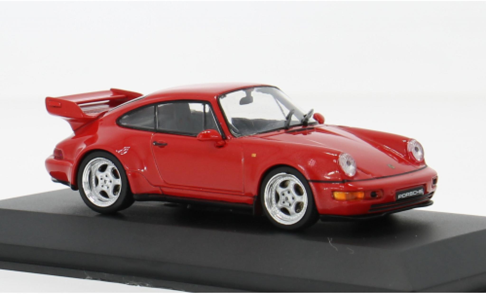 Porsche 964 RS 1/43 Solido 3.8 rot 1994 1:43 modellautos