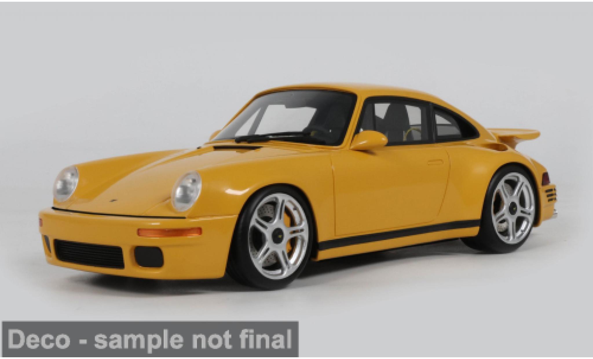 Porsche Ruf 1/18 GT Spirit Porsche RUF Anniversary gelb 2019 1:18 modellautos