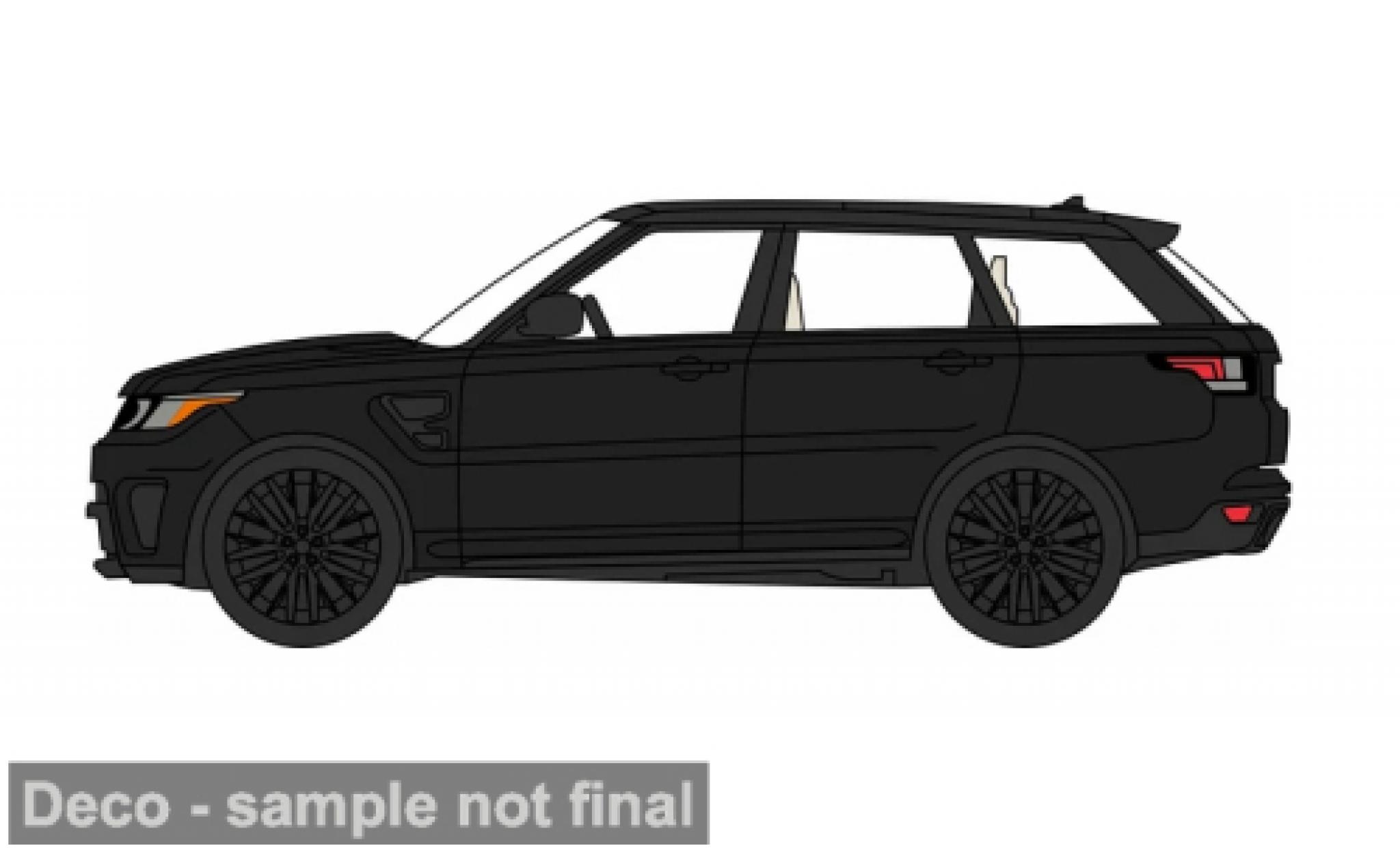 Range Rover Sport 1/76 Oxford schwarz 1:76 modellautos