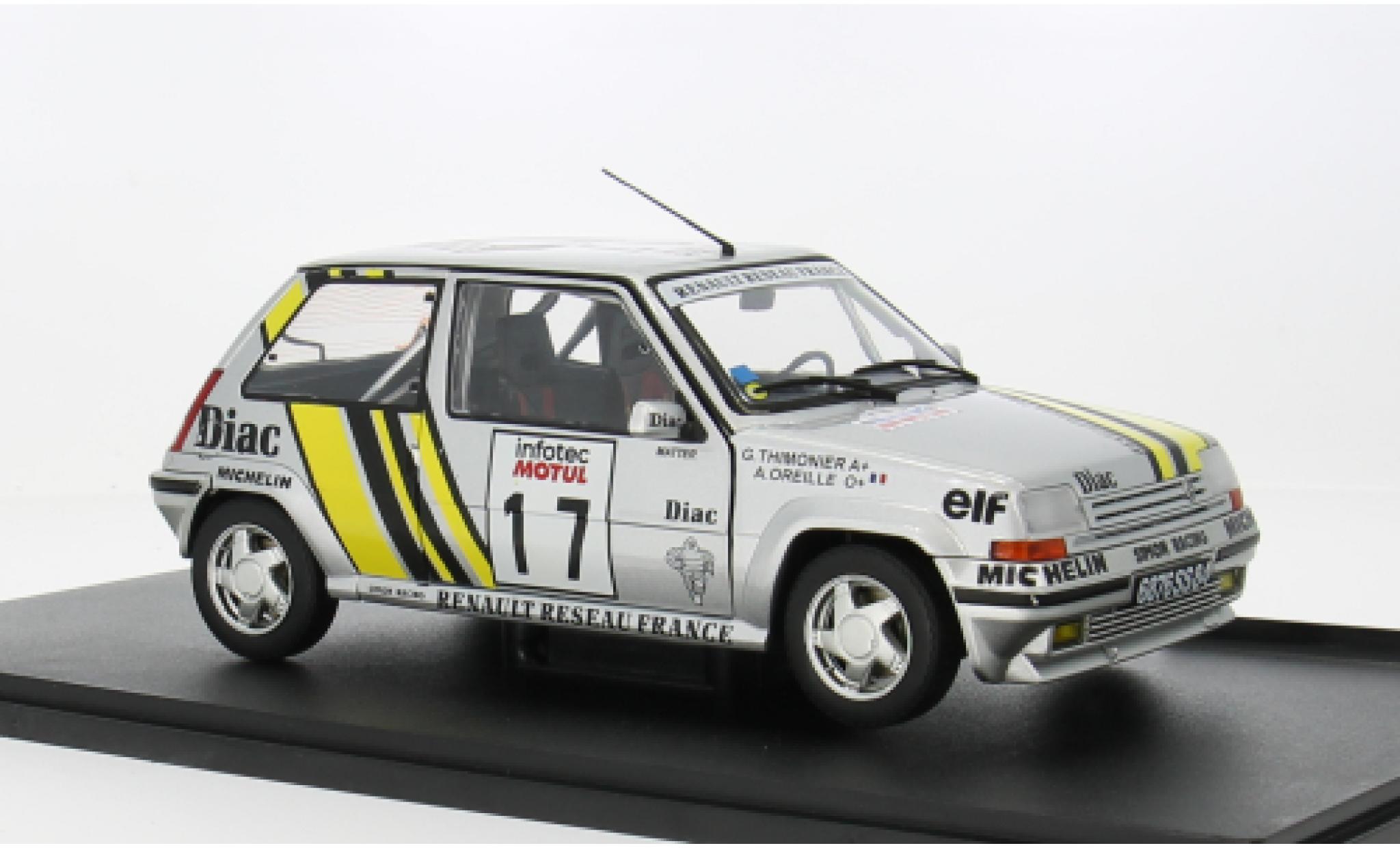 Renault 5 1/18 Solido GT Turbo MK2 #17 1:18 modellautos