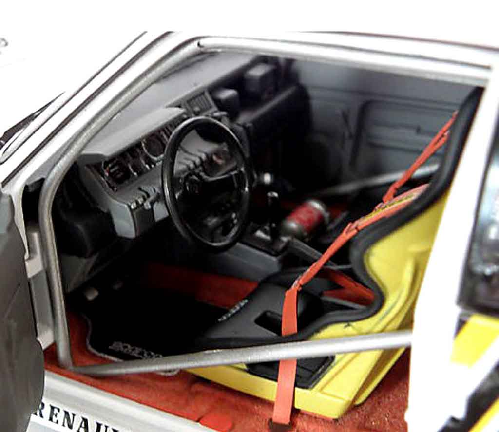 Renault 5 1/18 Norev GT Turbo rallye jantes 13 alu
