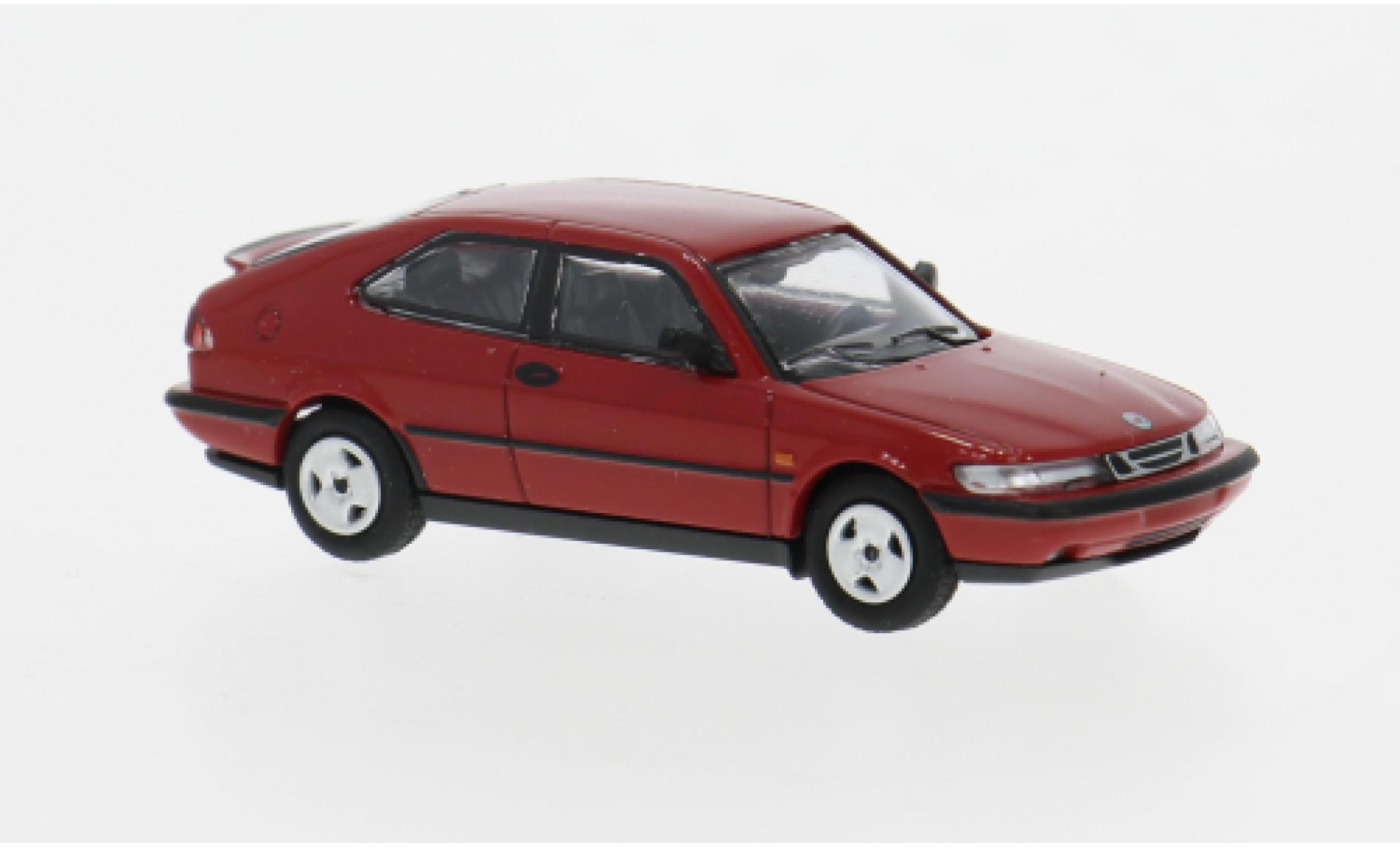 Saab 900 1/87 Minichamps Turbo 16S (Aero) Coupe rot 1987 1:87 modellautos