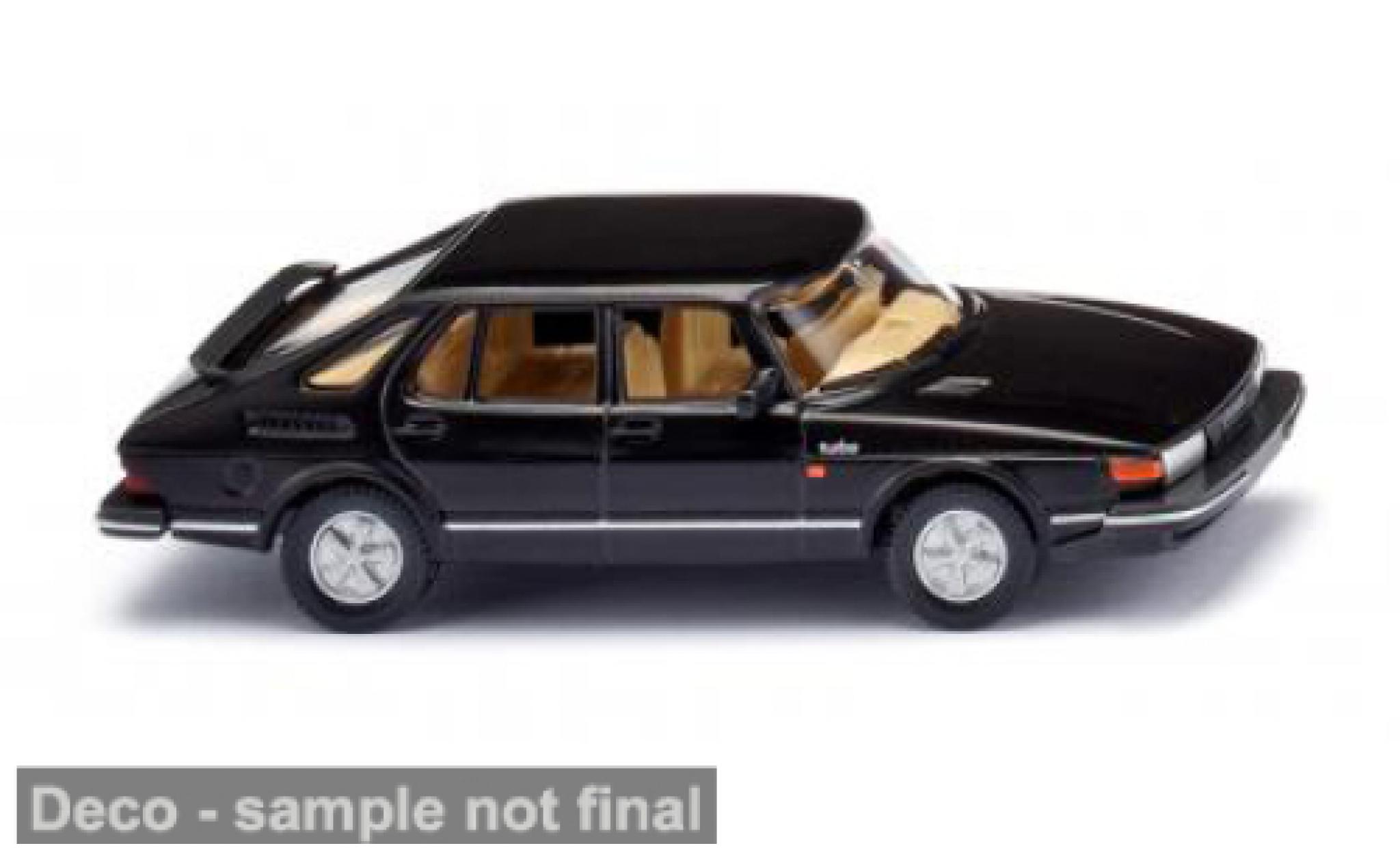 Saab 900 1/87 Wiking Turbo schwarz 1978 1:87 modellautos