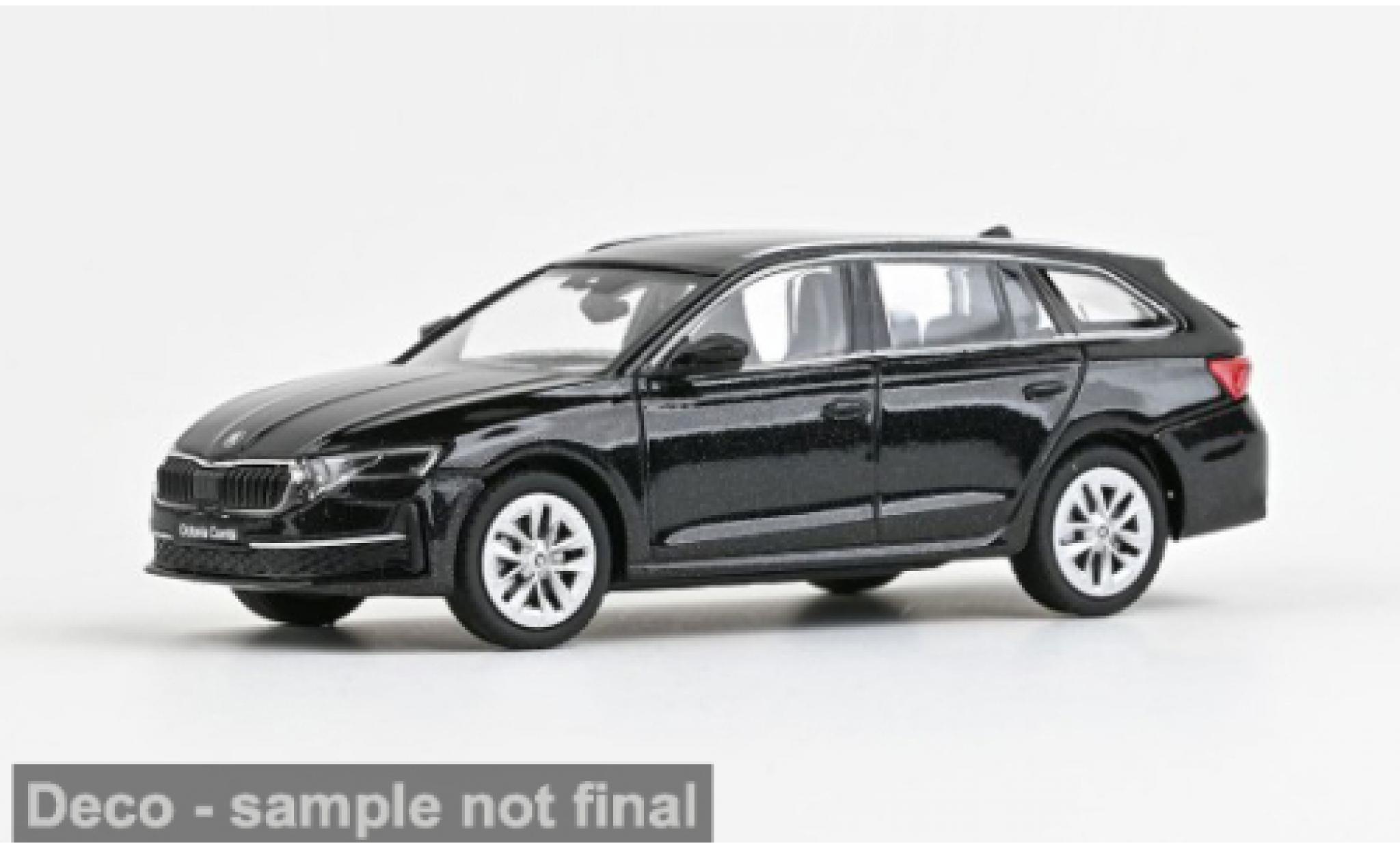 Skoda Octavia 1/43 Abrex IV FL schwarz 2024 1:43 modellautos